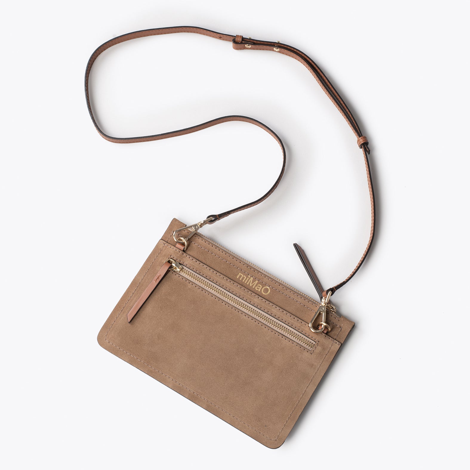 CLASSIC - TAUPE women's shoulder bag