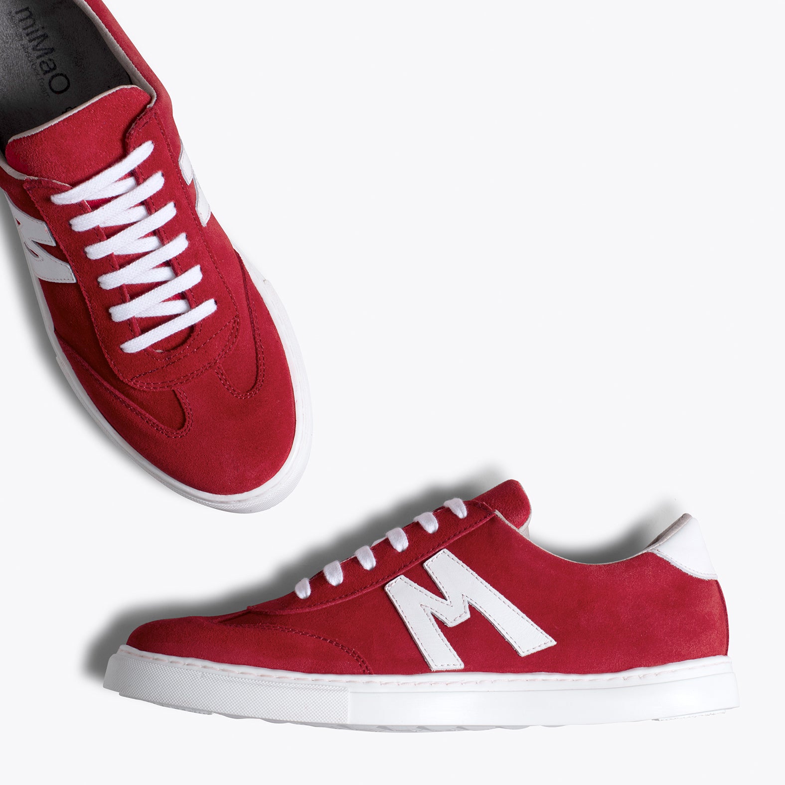 MONACO Sneakers pour homme ROUGE miMaO