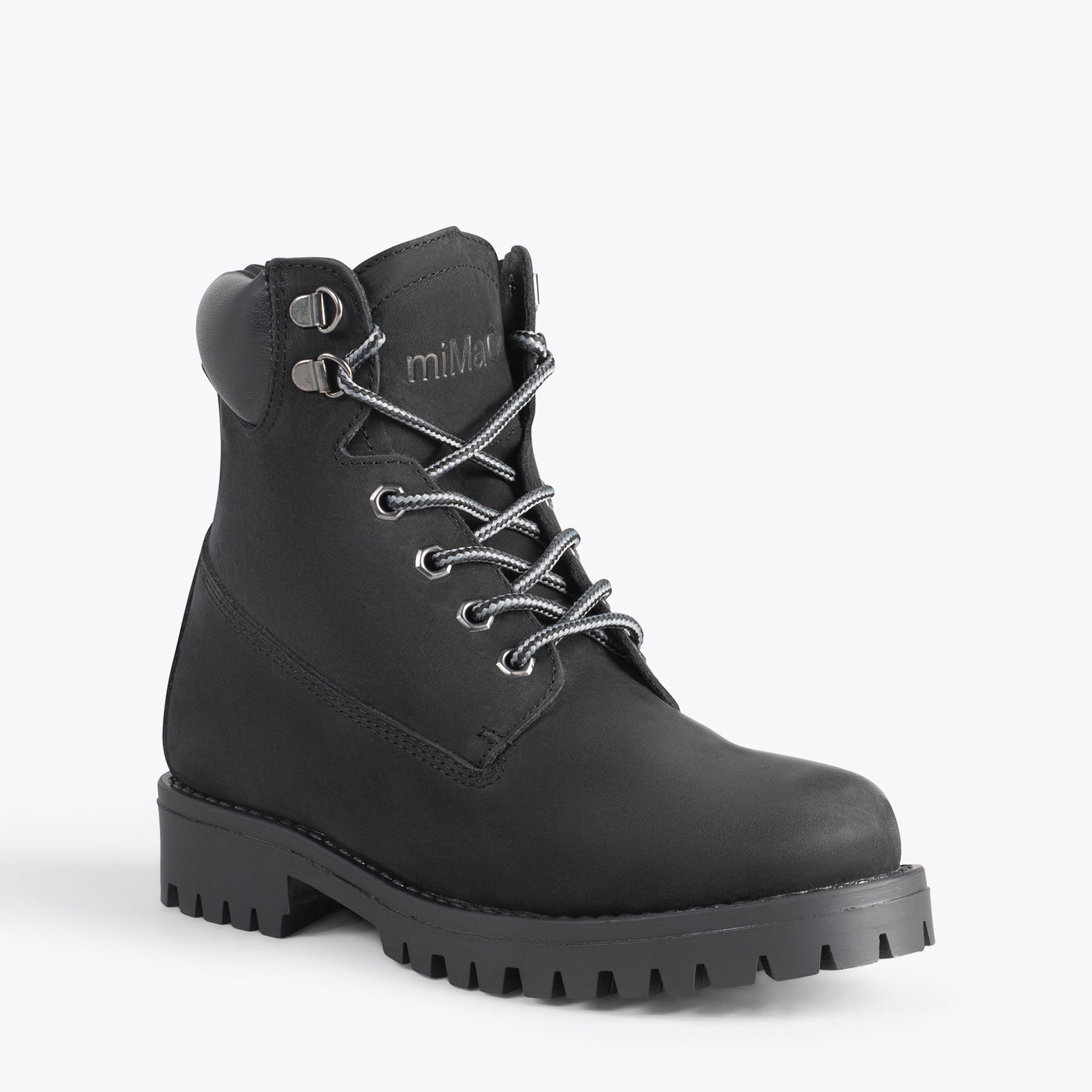 AVIATOR – BLACK mountain style boots