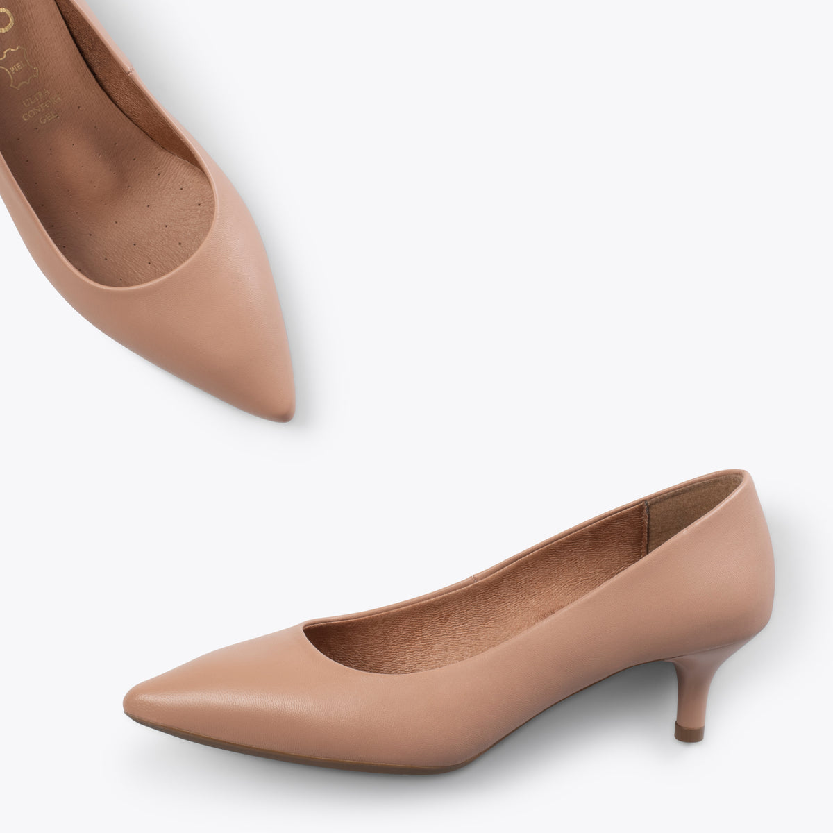 URBAN KITTEN - Zapatos con tacón de chupete NUDE - miMaO ®