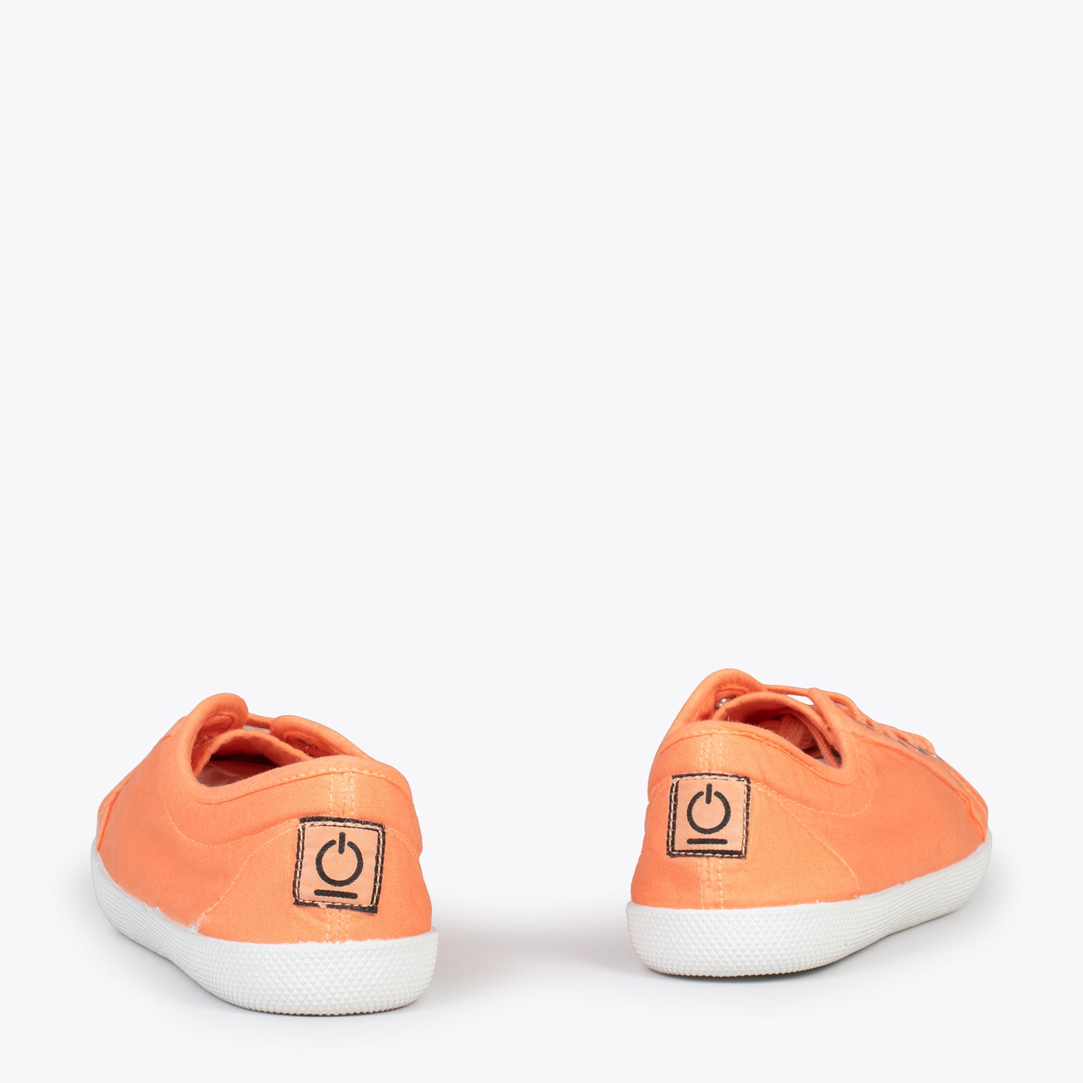 BAOBAB – ORANGE BCI cotton sneakers from IO&GO