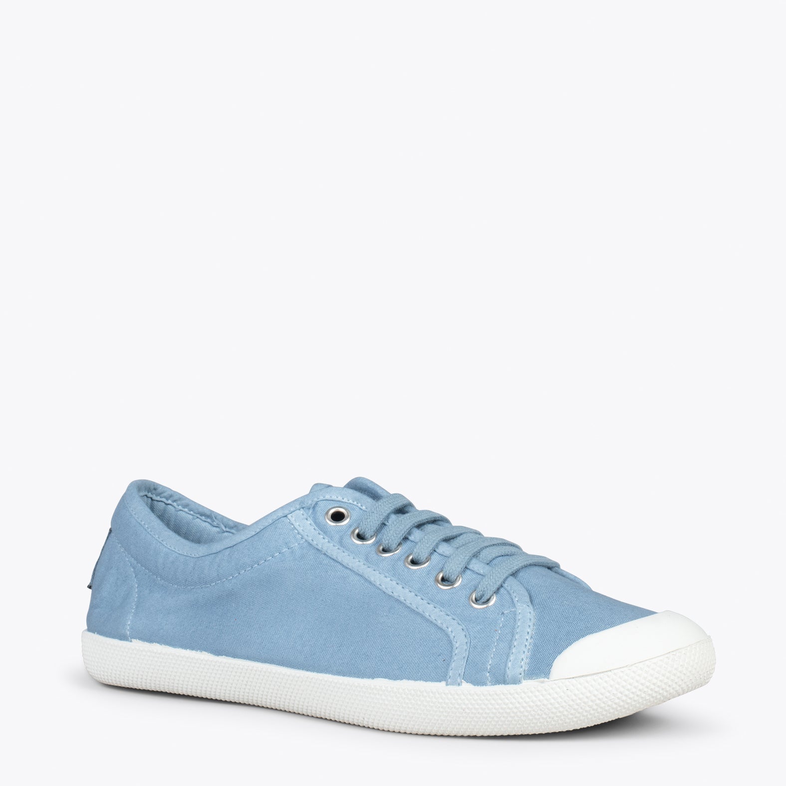 BAOBAB – BLUE BCI cotton sneakers from IO&GO