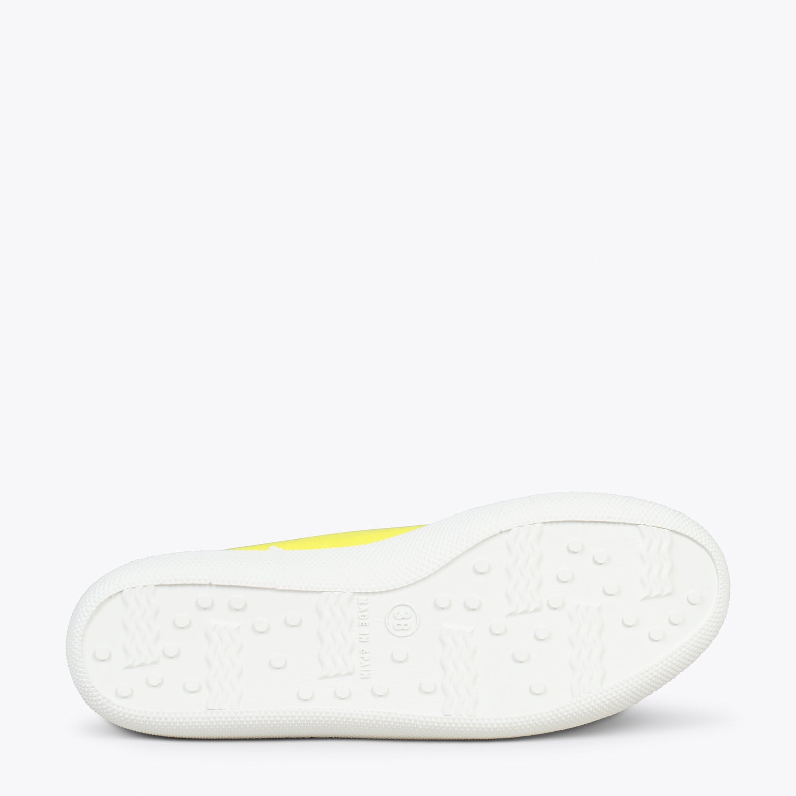 BAOBAB – YELLOW BCI cotton sneakers from IO&GO