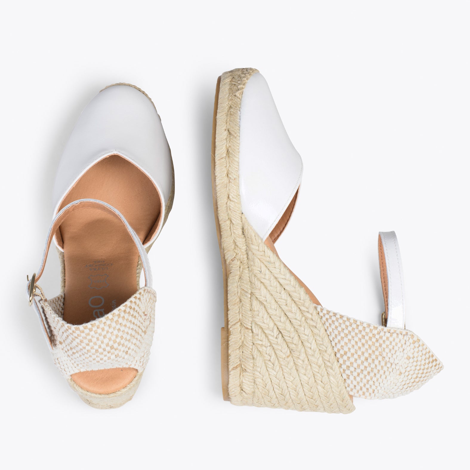 Espadrilles discount talon compensé