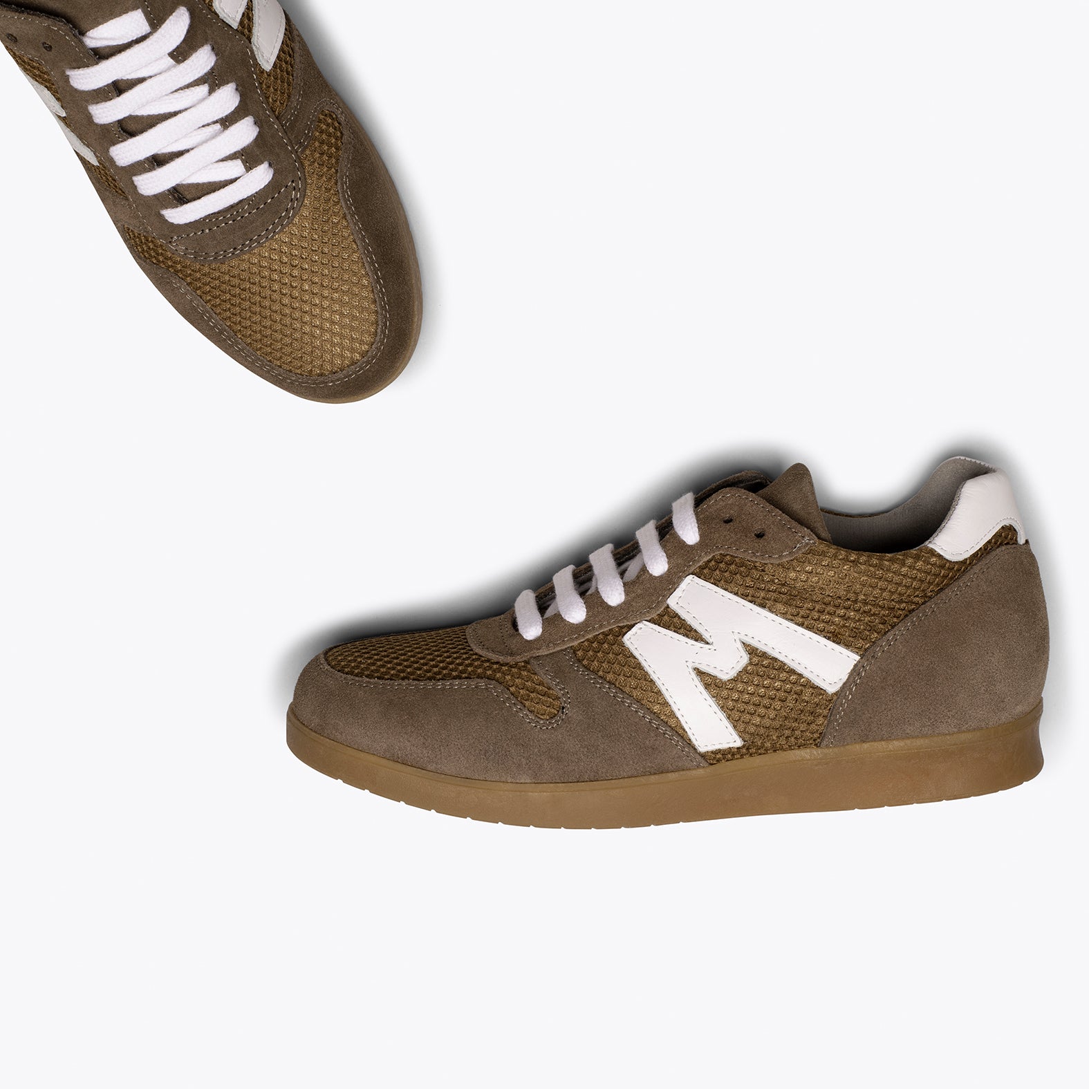 MOVE – TAUPE leather sneaker