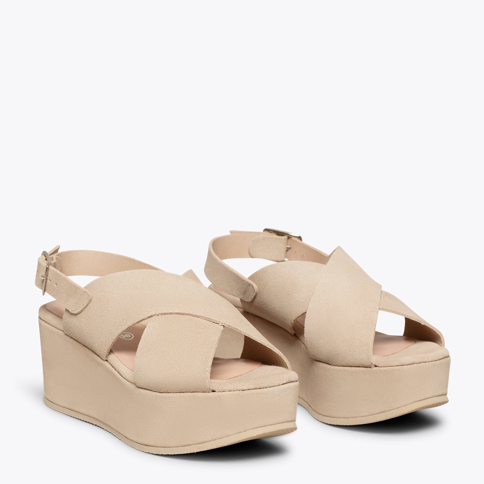 Mara suede cheap platform sandal