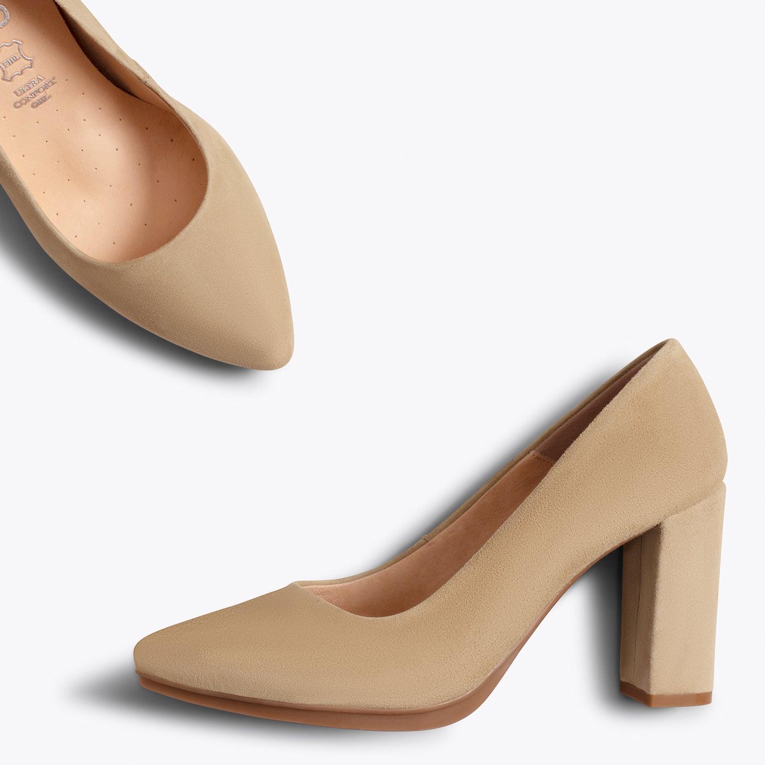 URBAN - SAND high heel