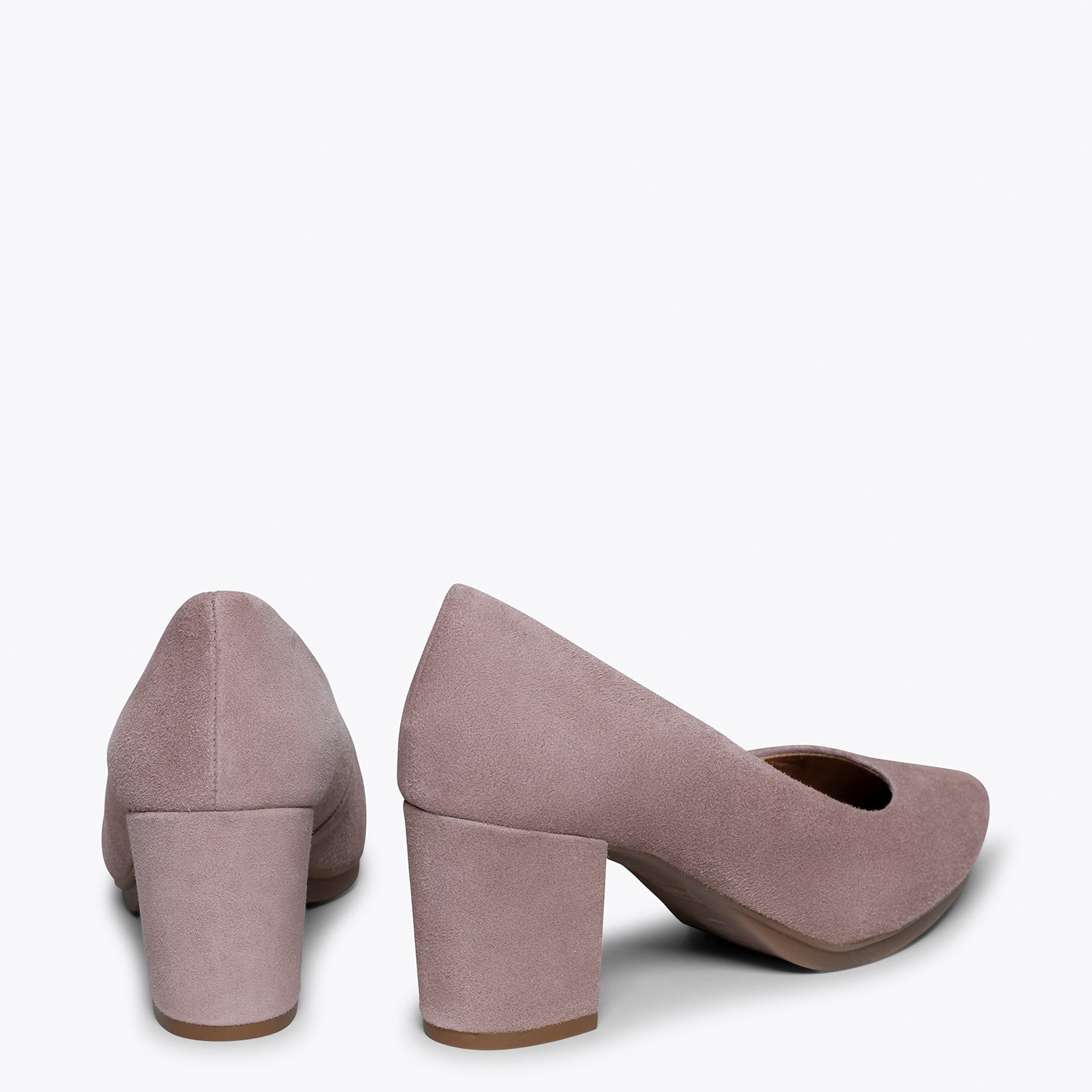 URBAN S - ASH PINK mid heel