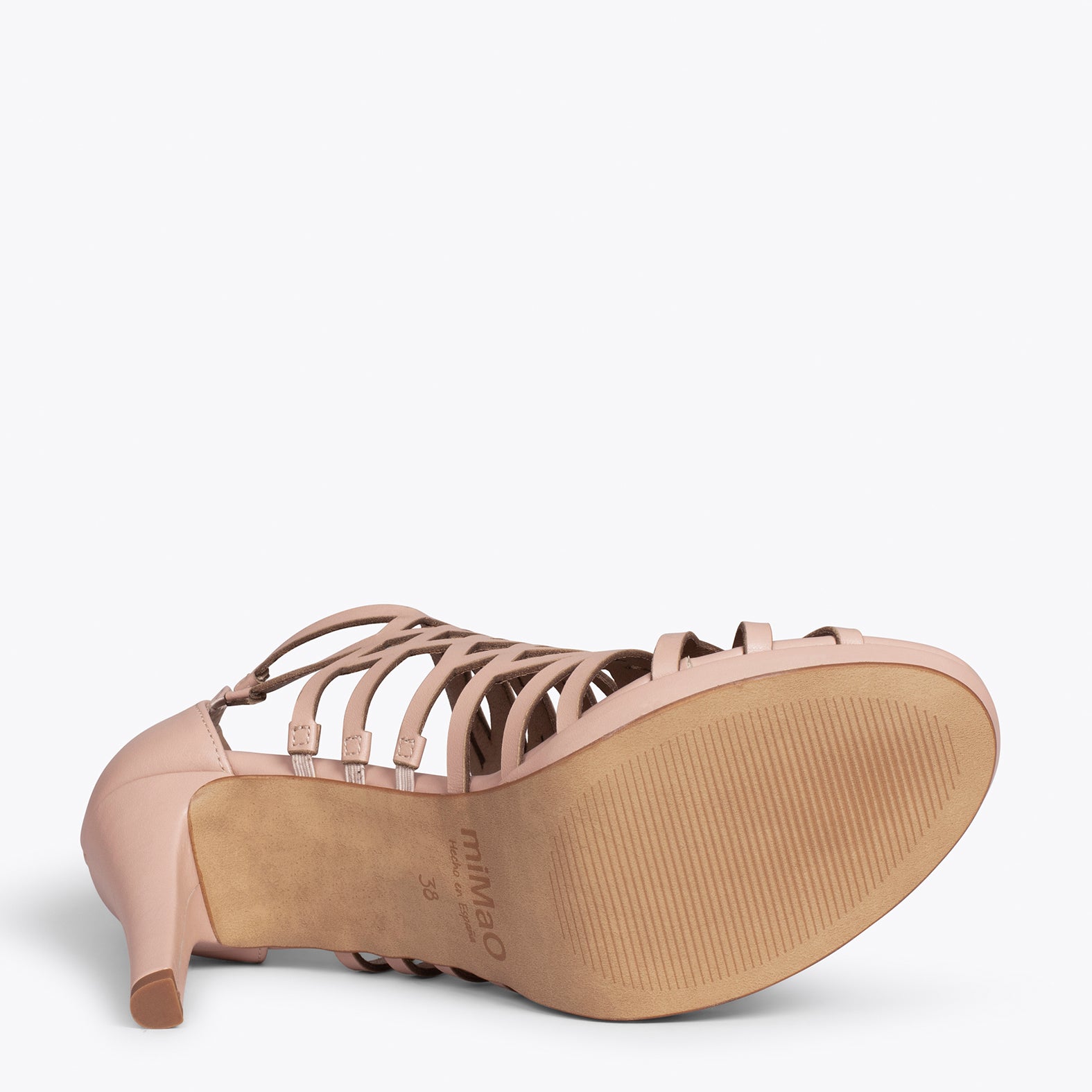 GALA – NUDE high heel party sandals