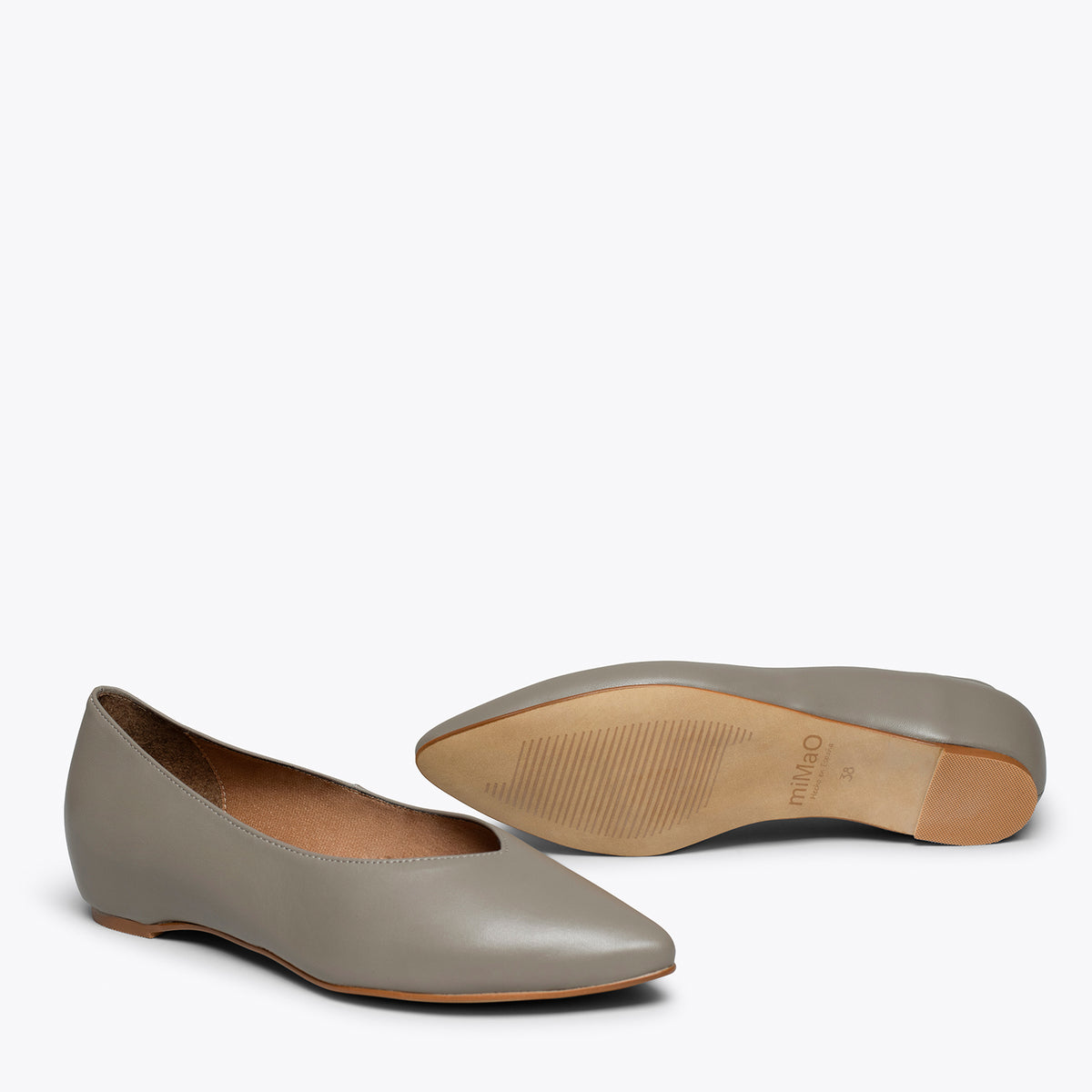 URBAN CUÑA - Zapatos TAUPE con cuña interna