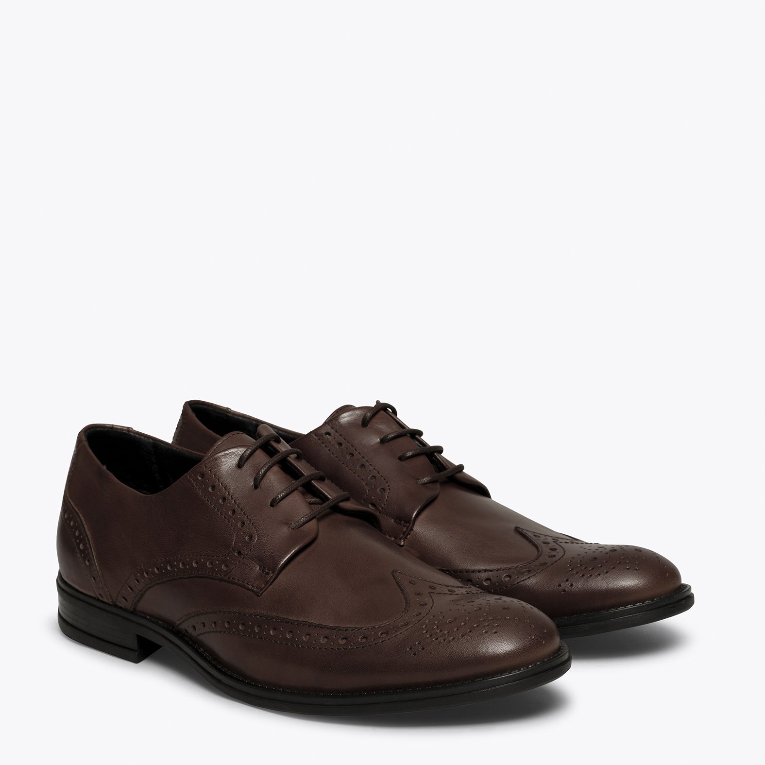 OXFORD - Chaussure homme CHOCOLAT avec coupe anglaise