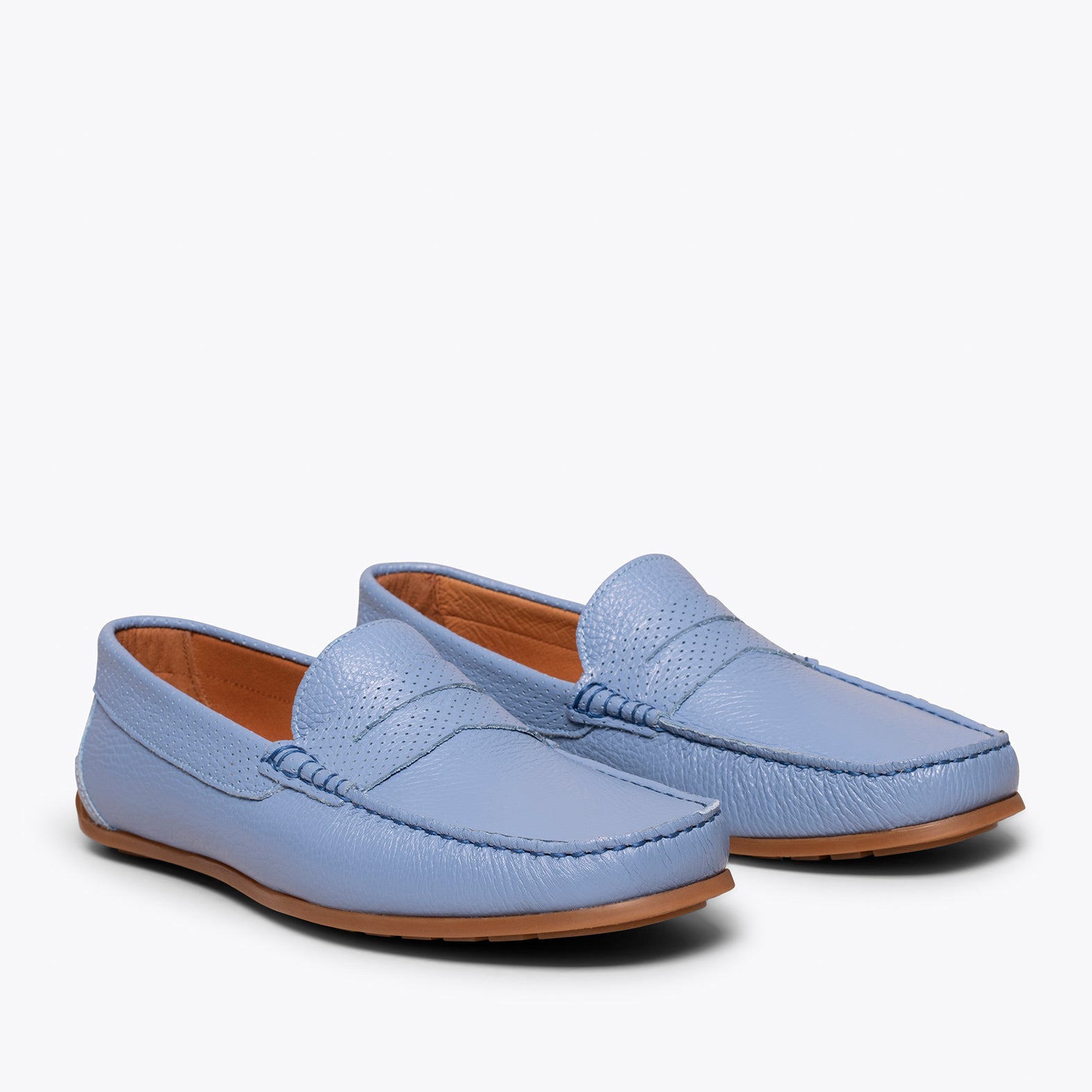 Mocassin hotsell bleu clair