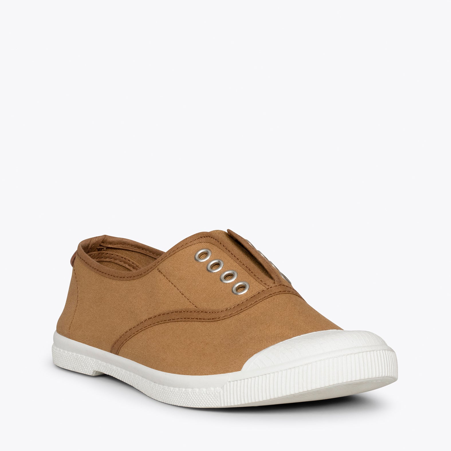 WAY – TAUPE sneakers with elastic