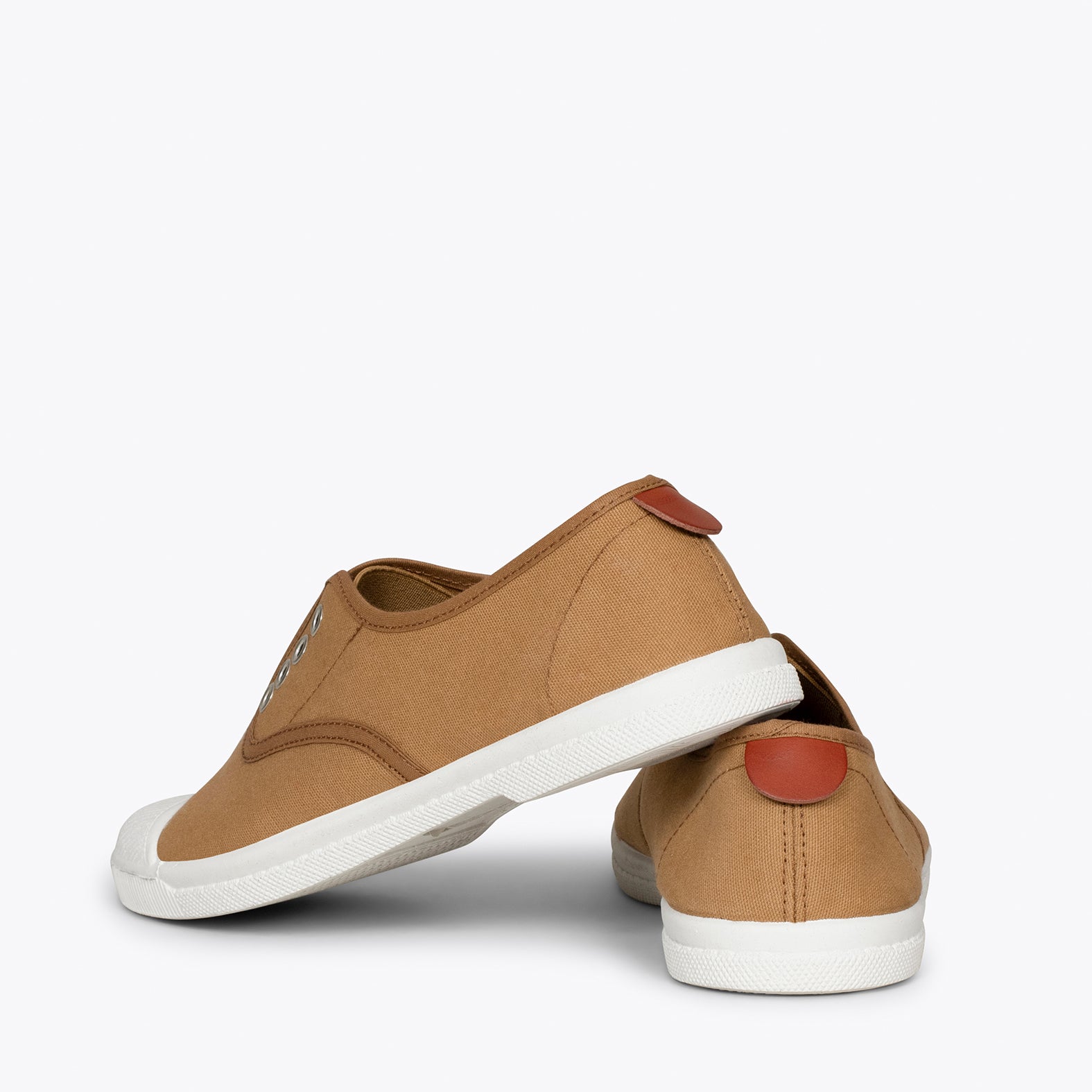 WAY – TAUPE sneakers with elastic