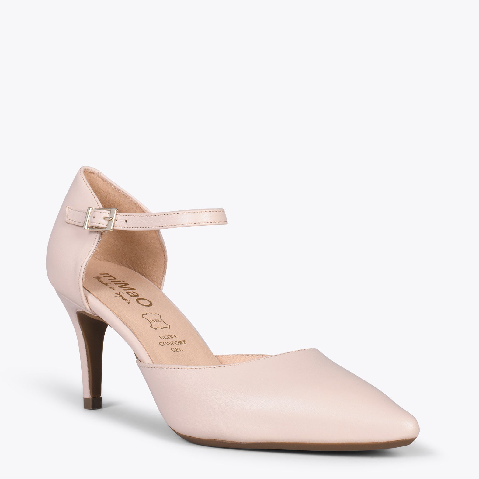 DONNA – NUDE comfortable party pumps