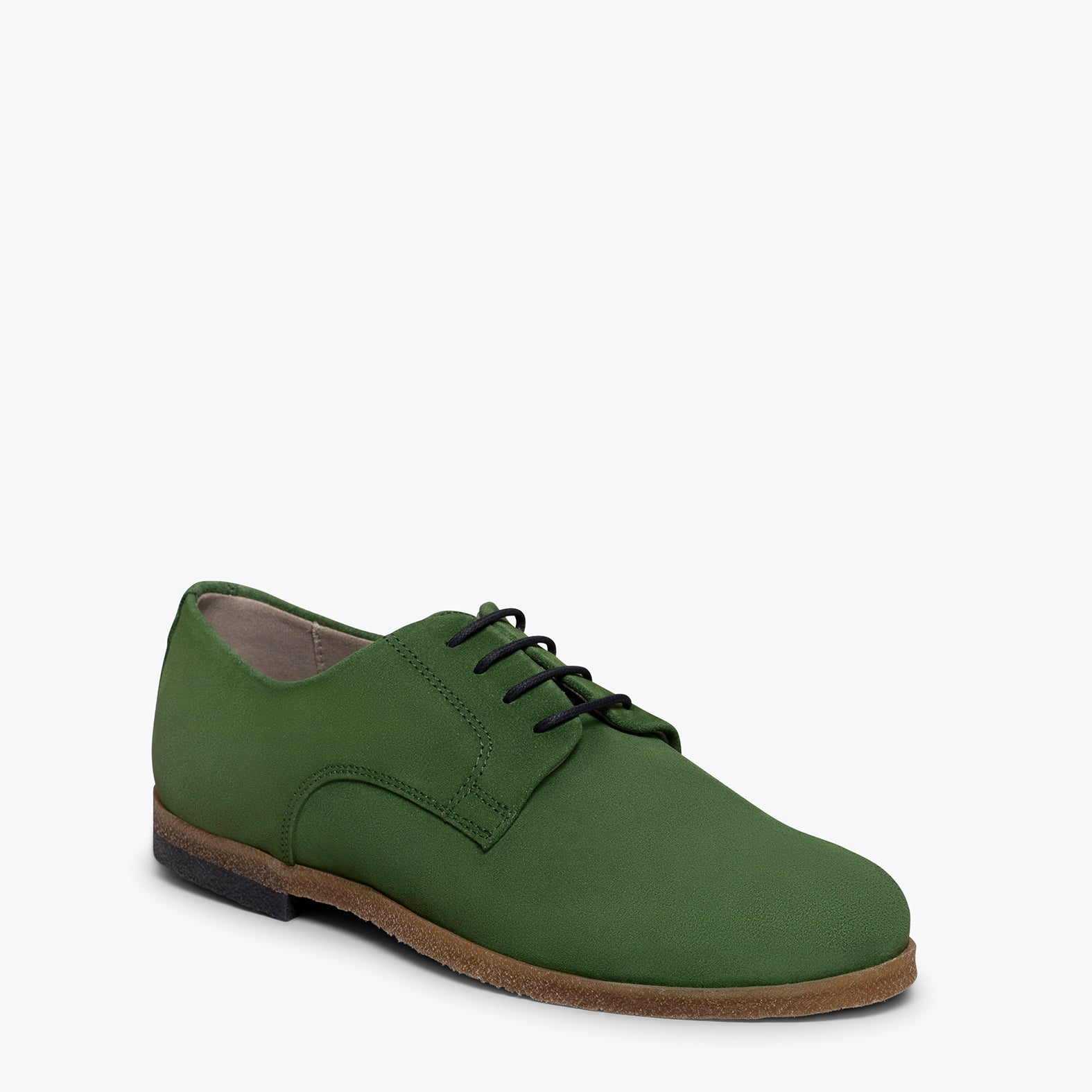 Náuticos Verdes para Hombre, Zapatos de Hombre de Piel, miMaO