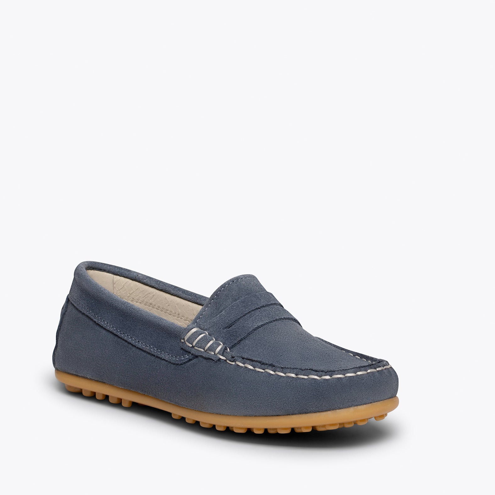 MOCASSIN JEANS suede moccasin for kids