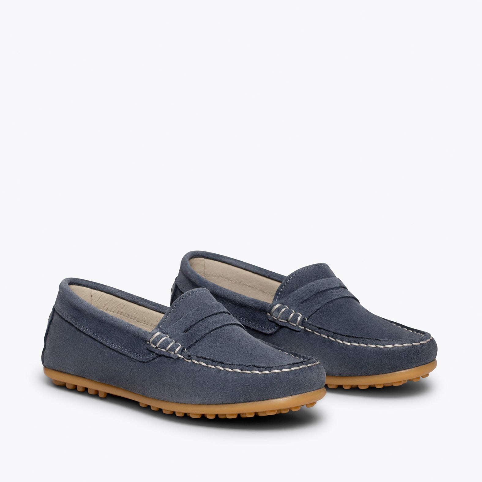 MOCASSIN JEANS suede moccasin for kids