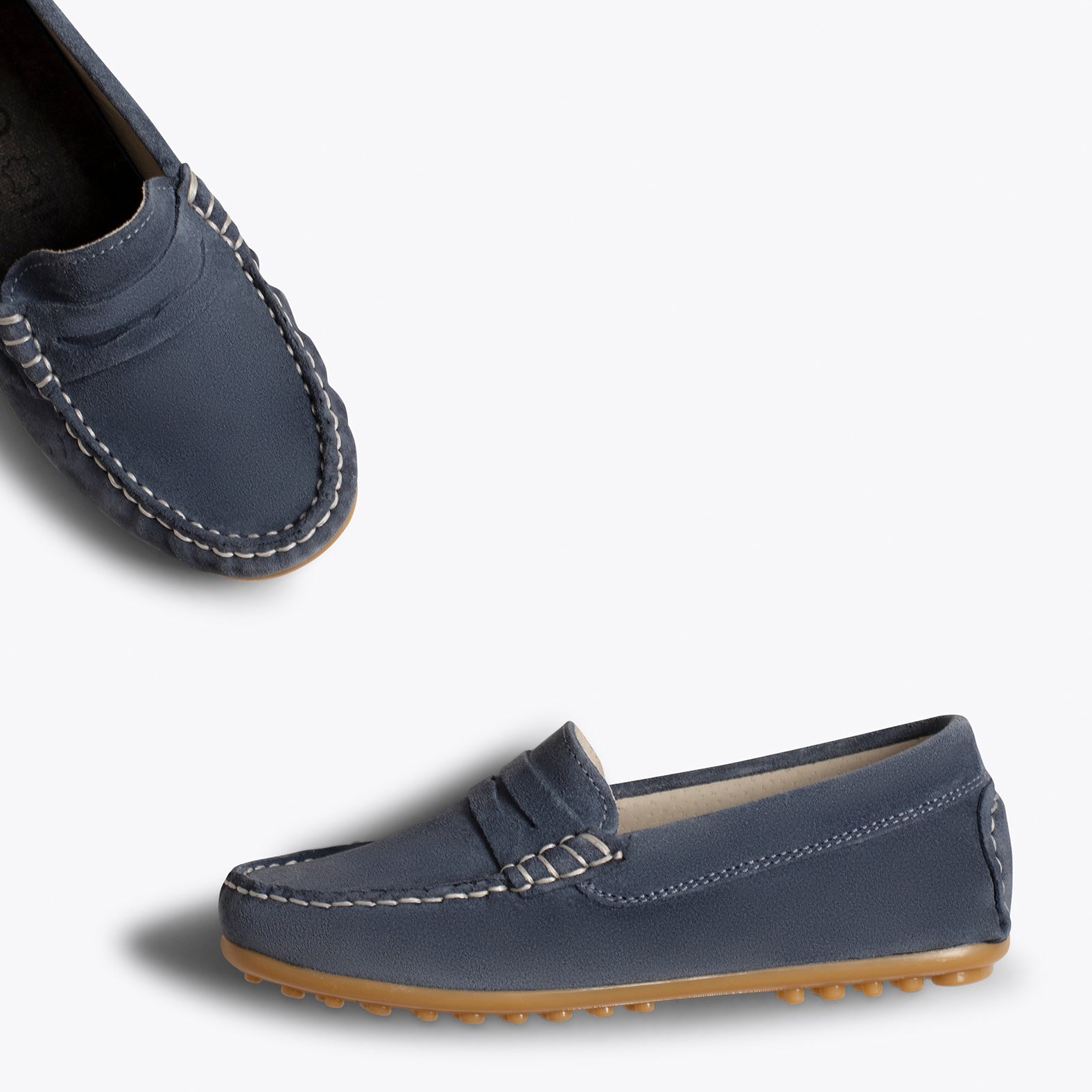 MOCASSIN JEANS suede moccasin for kids