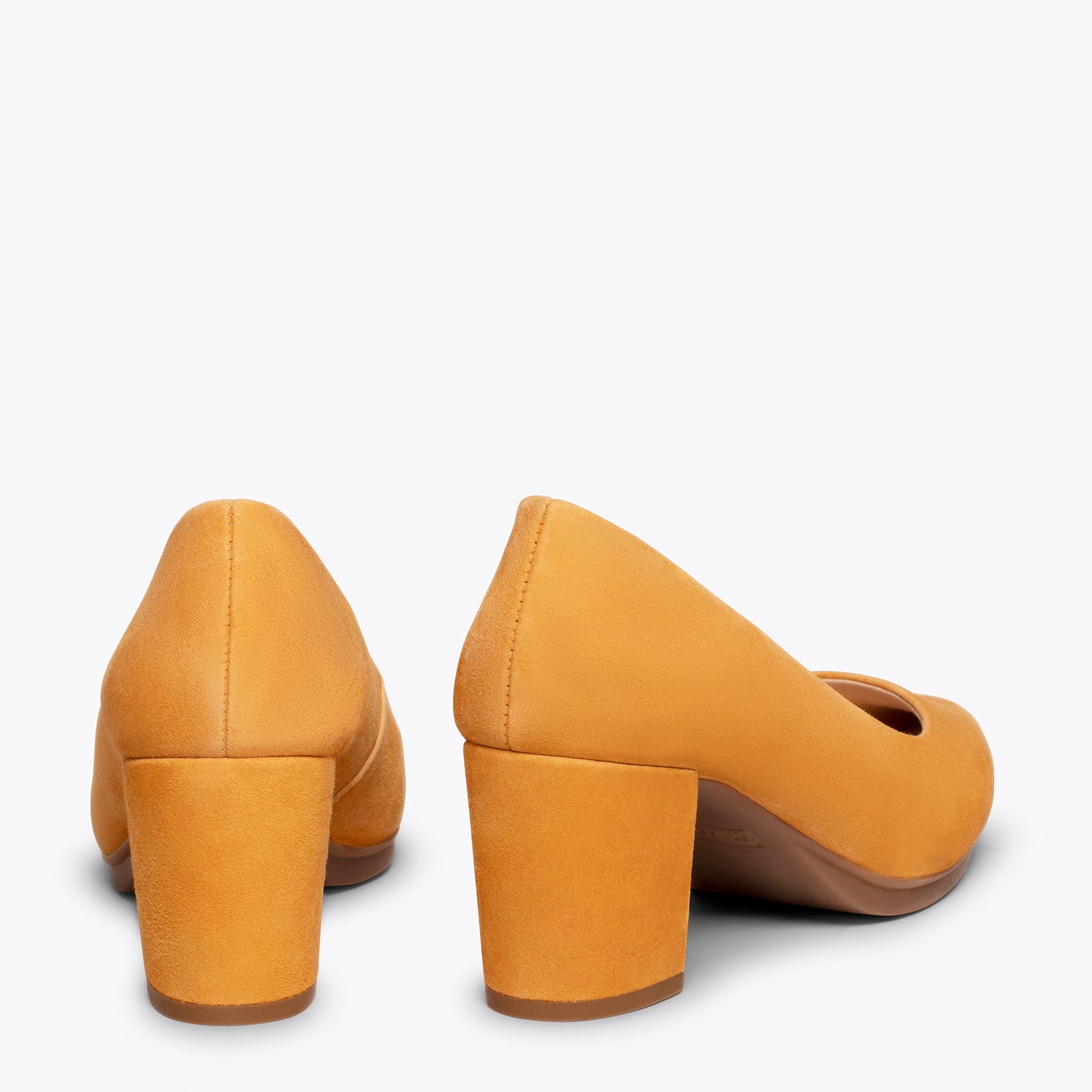 Mustard sale mid heels