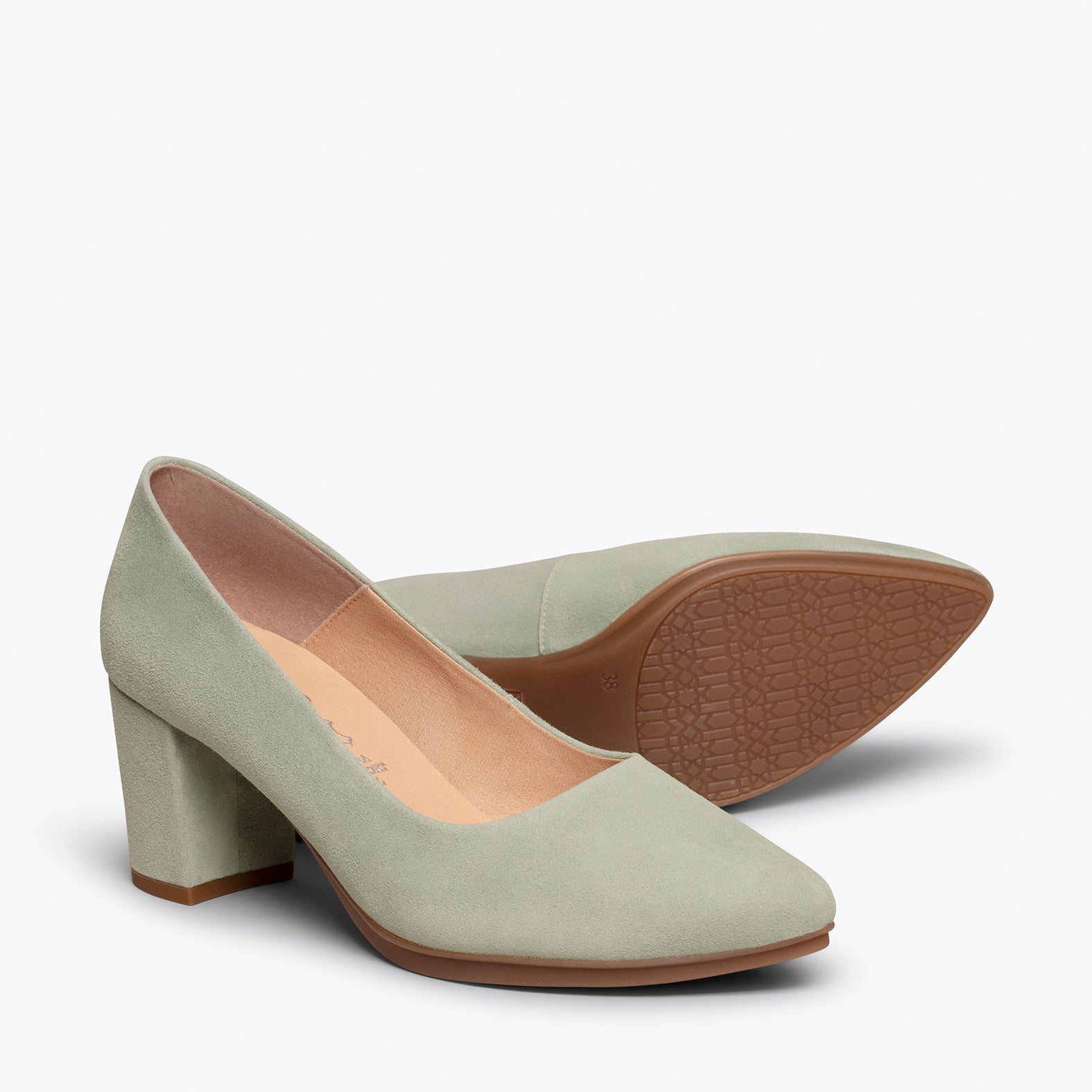 URBAN S – MINT GREEN mid heel