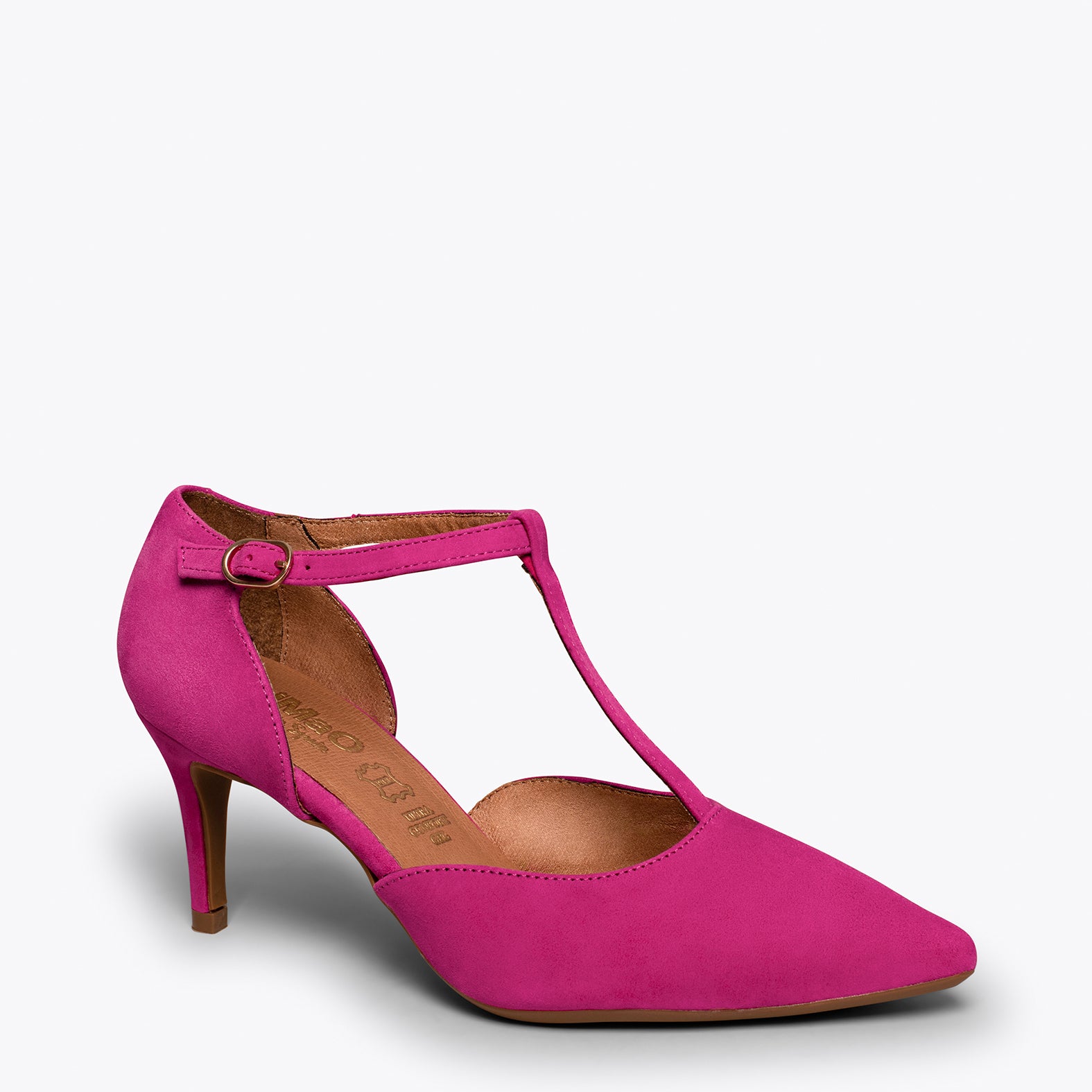 COCKTAIL – PINK elegant mid heel shoes