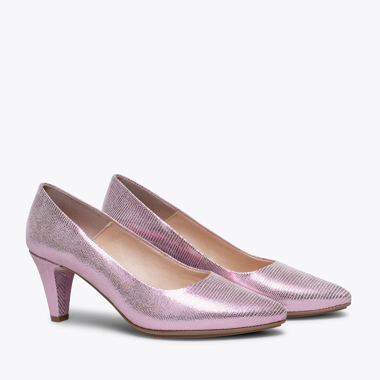 Chaussure a talon rose gold hot sale