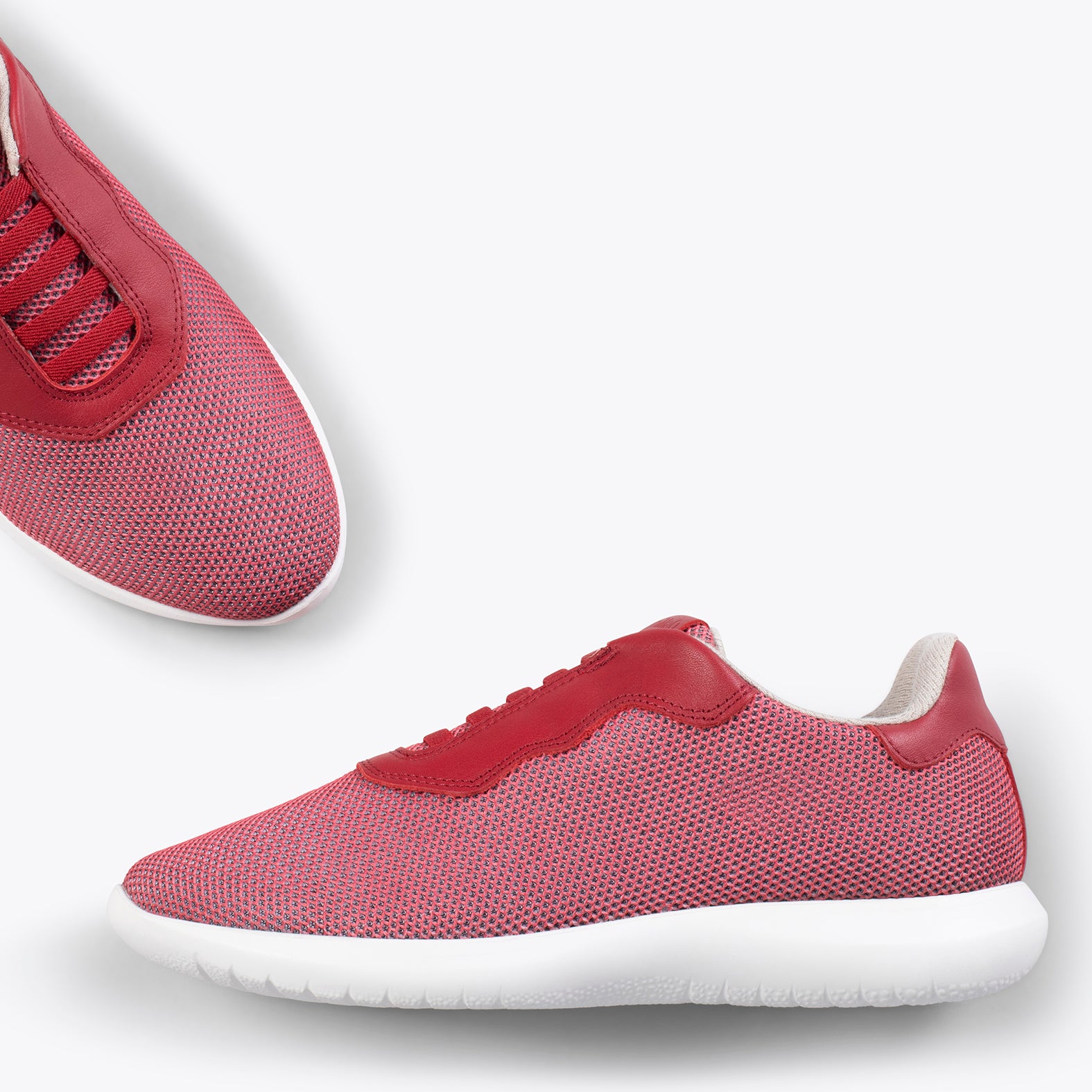 SPORT – RED comfortable sock-free sneakers