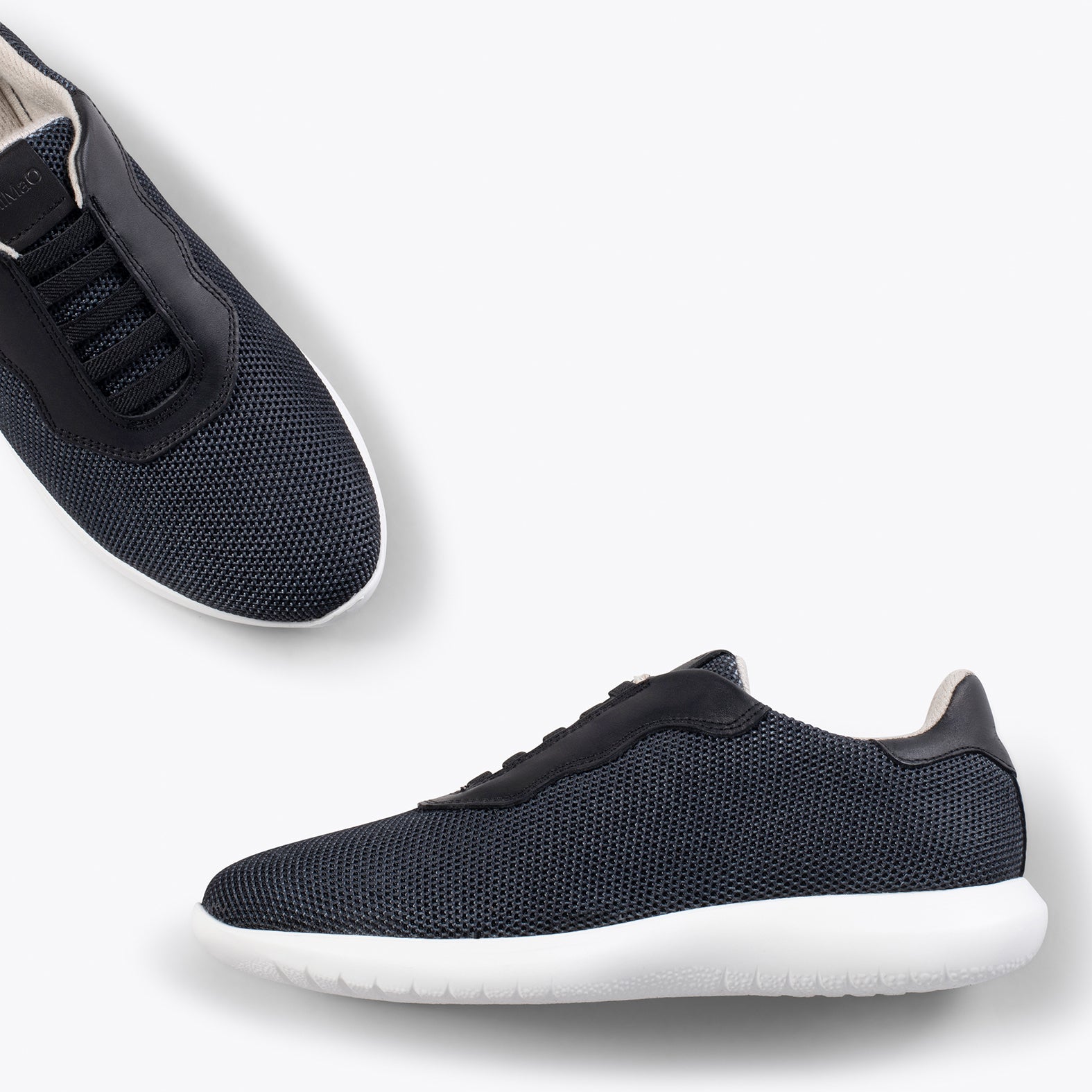 SPORT – BLACK comfortable sock-free sneakers