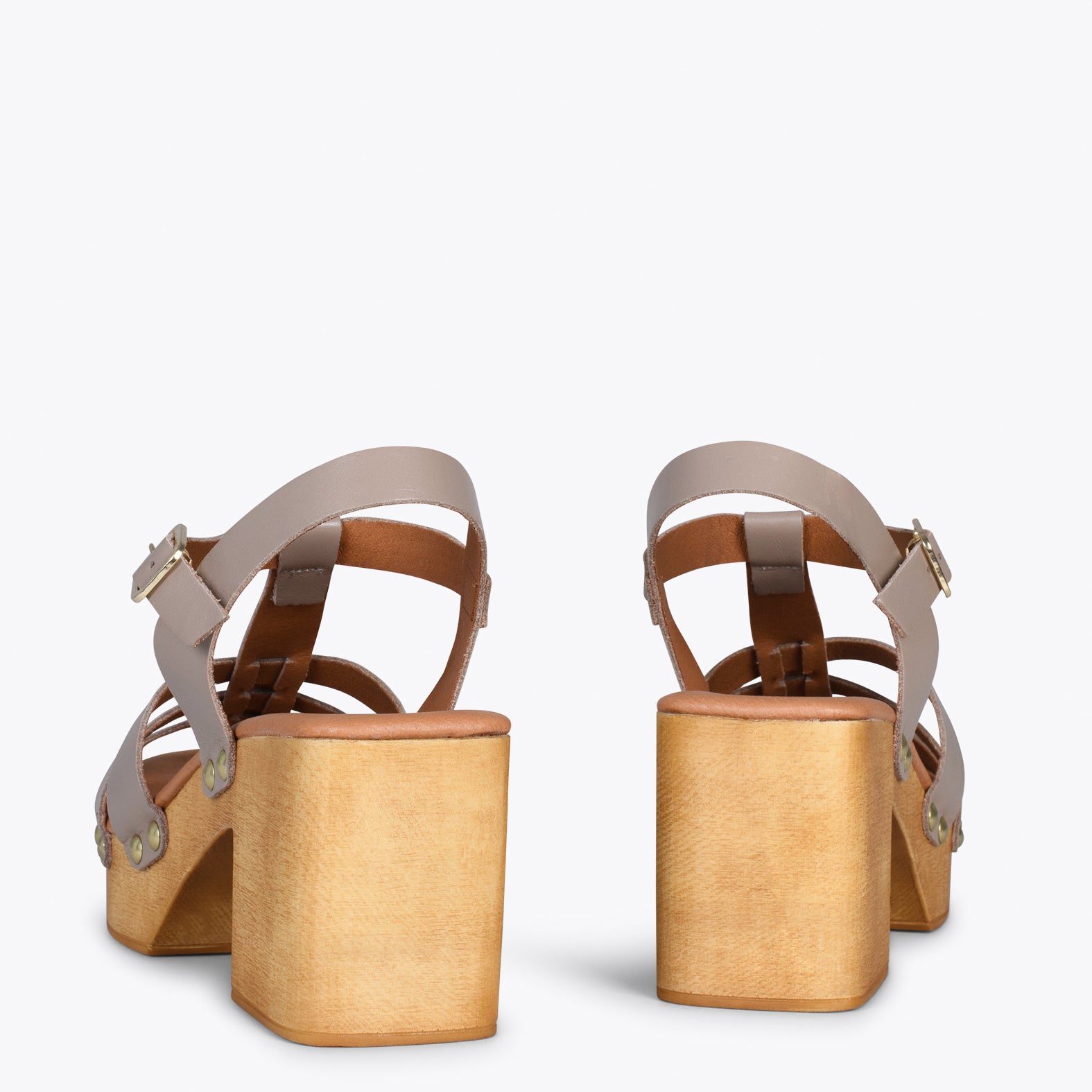 PARADISE – TAUPE Fisherman’s sandals