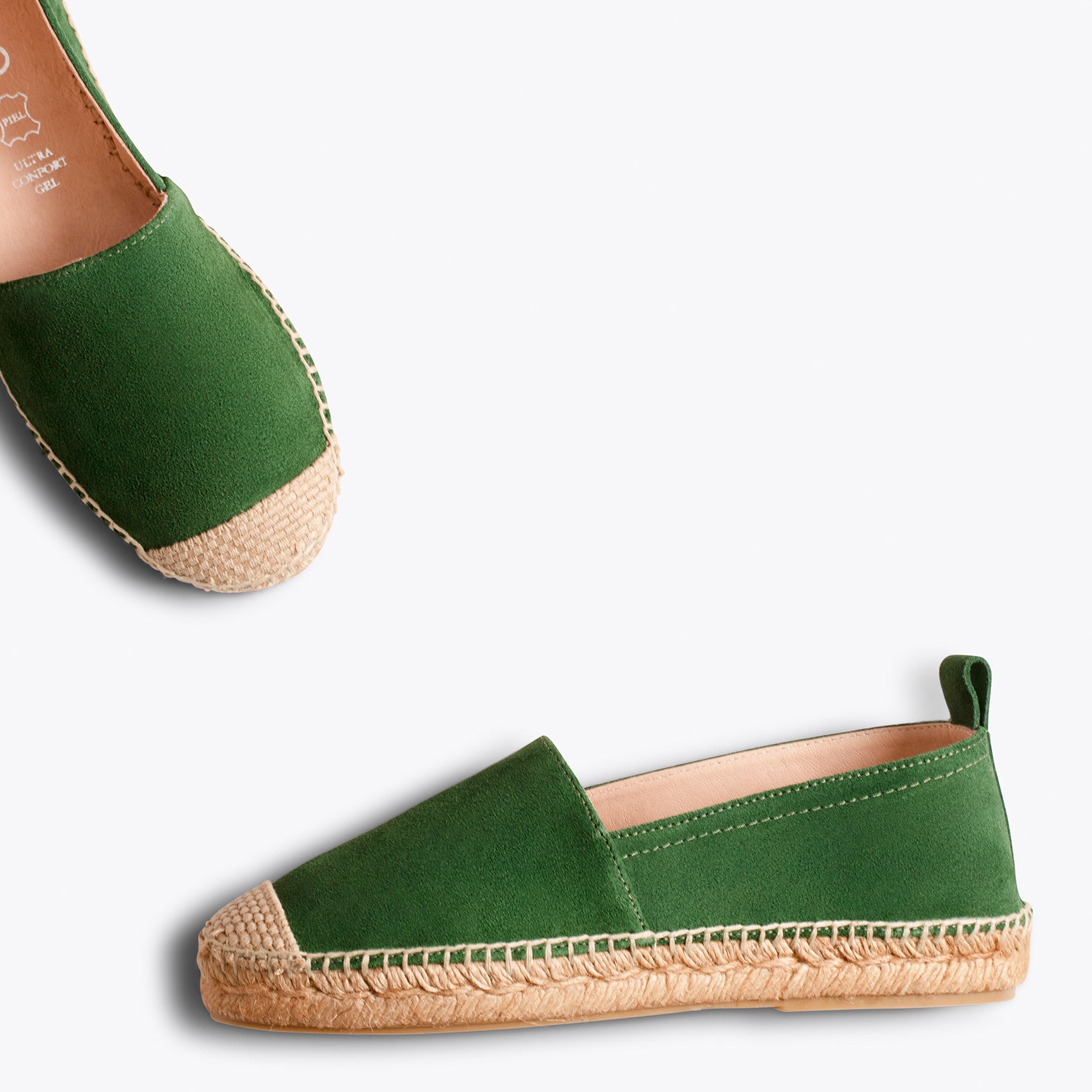 Espadrille verte cheap