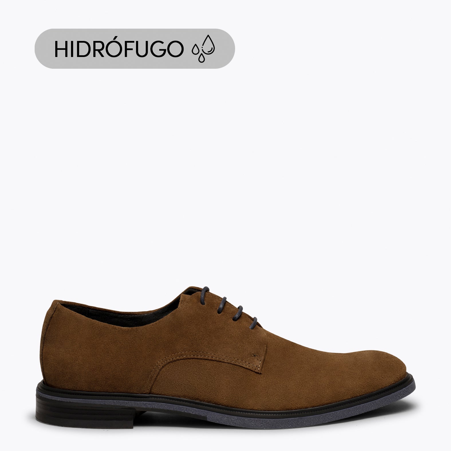 HARVARD- Zapato de hombre CUERO hidrófugo