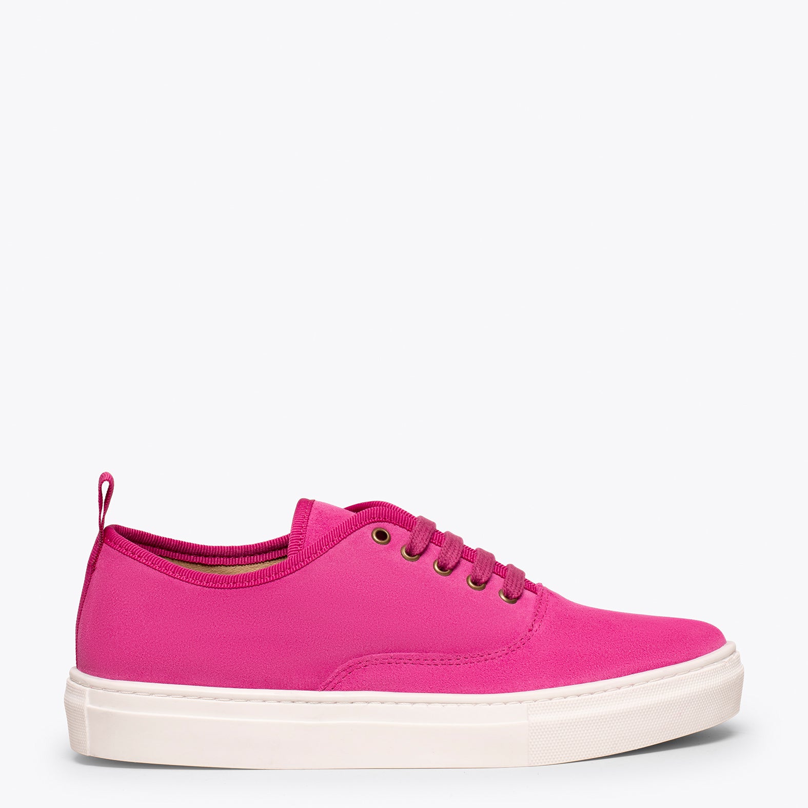 zapatillas plataforma rosas