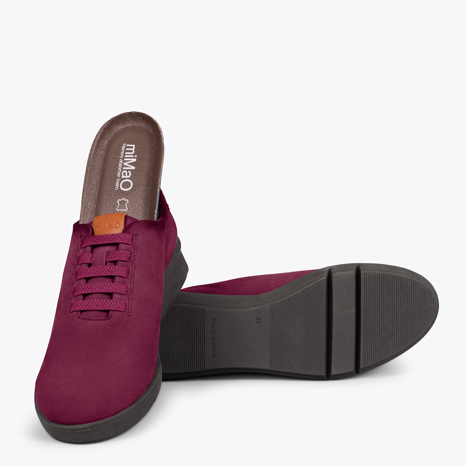 FLY – GARNET casual sneaker with elastic laces
