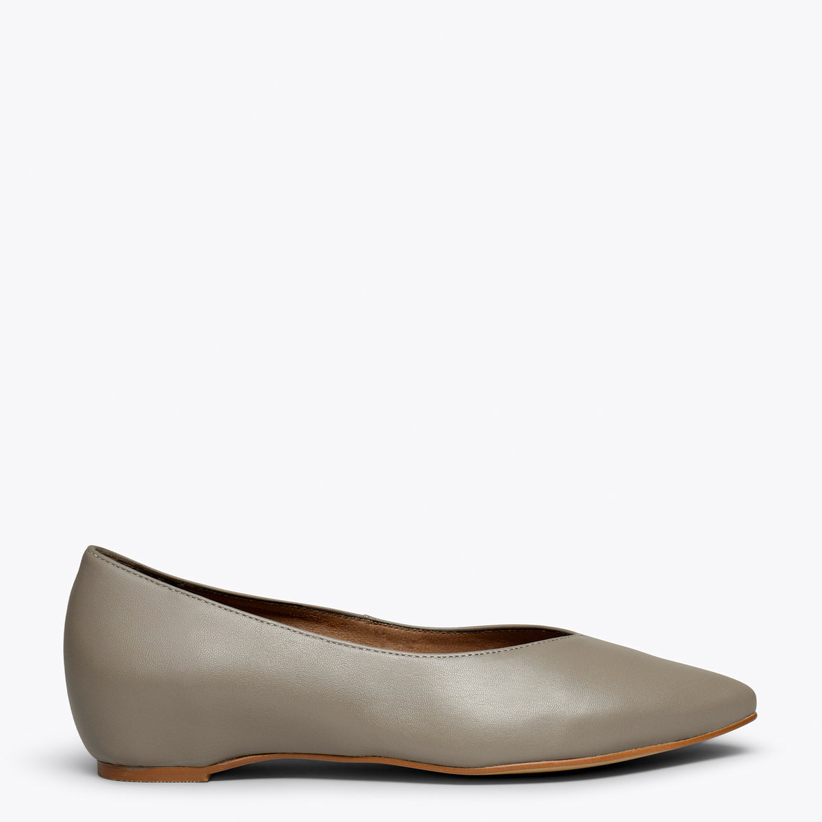 URBAN CUÑA - Zapatos TAUPE con cuña interna