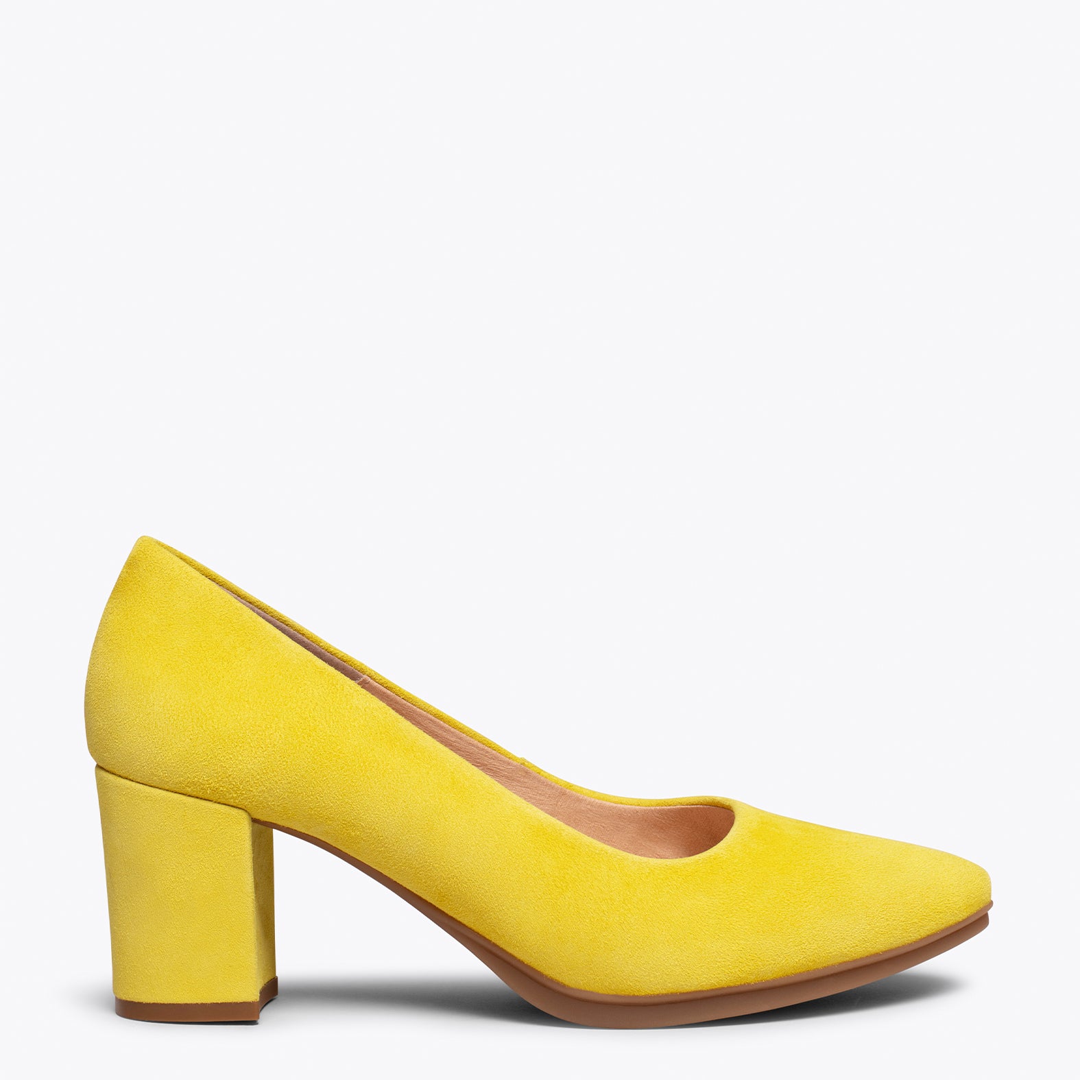 URBAN S – YELLOW mid heel