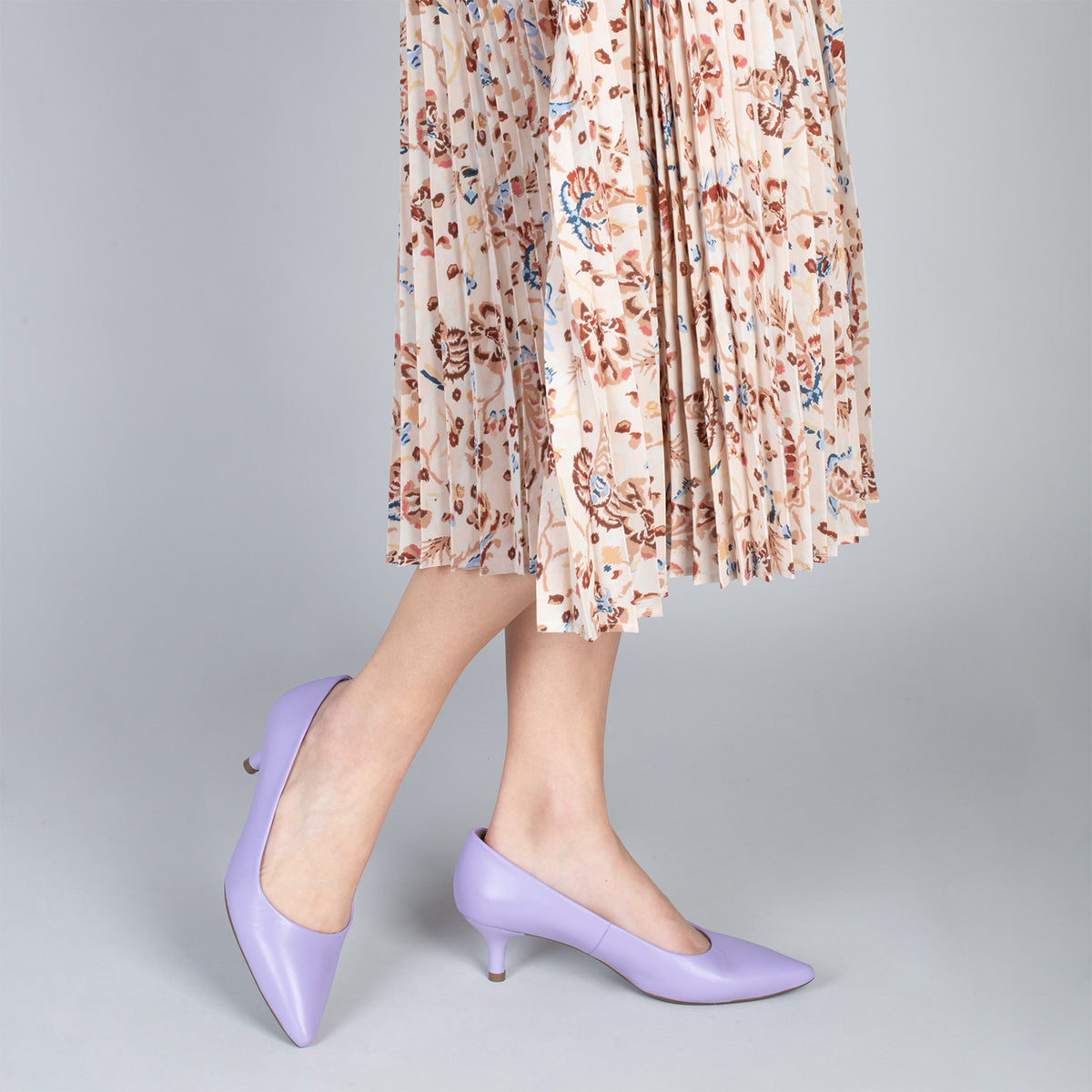 URBAN KITTEN - Zapatos con tacón de chupete de napa LILA