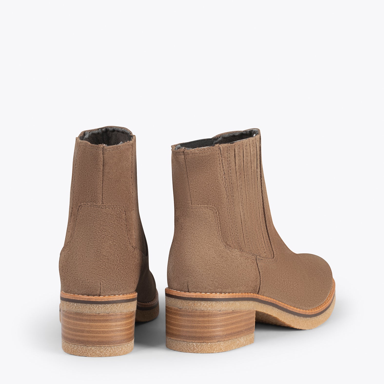 COUNTRY – Botines camperos para mujer TAUPE