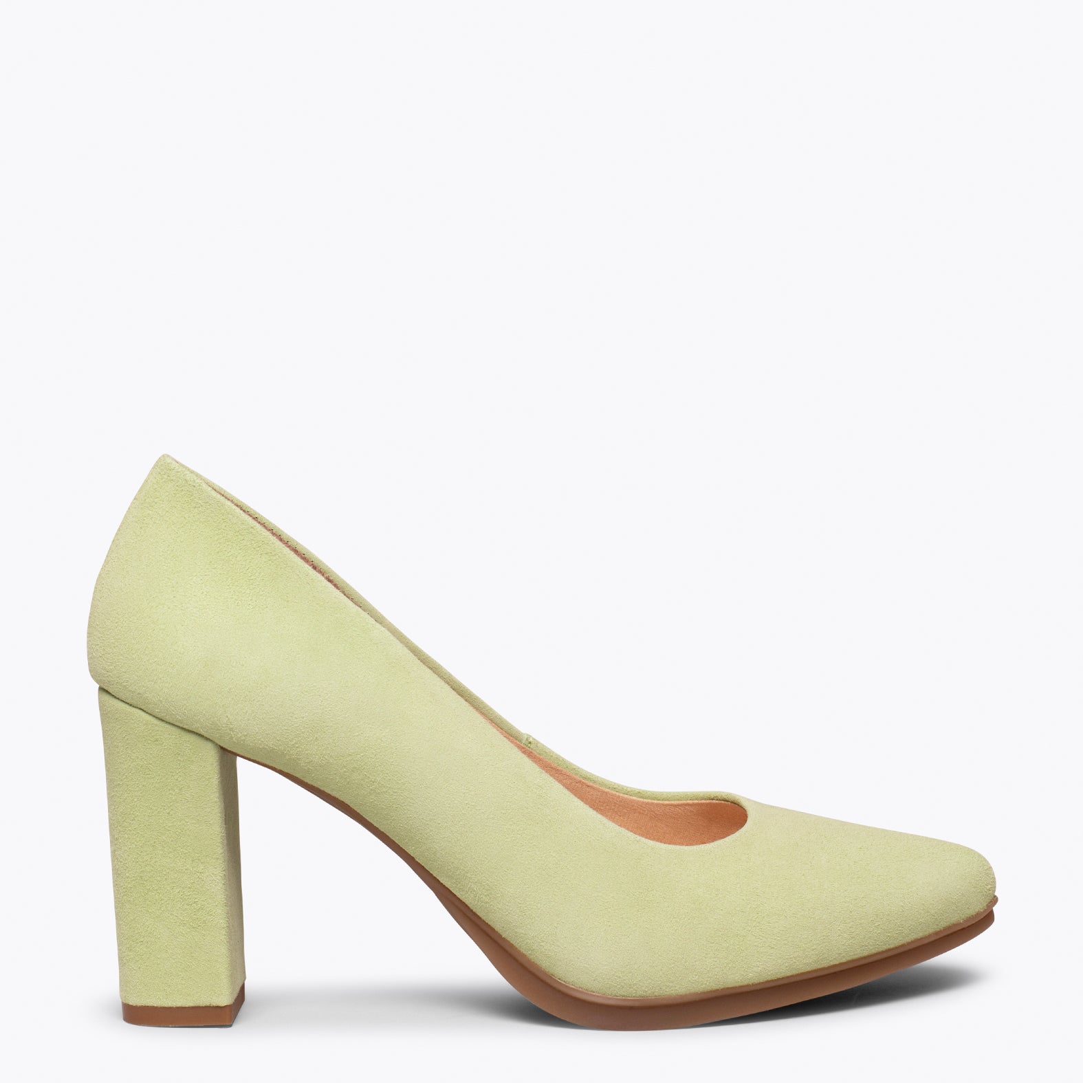 URBAN - LIGHT LIME high heel