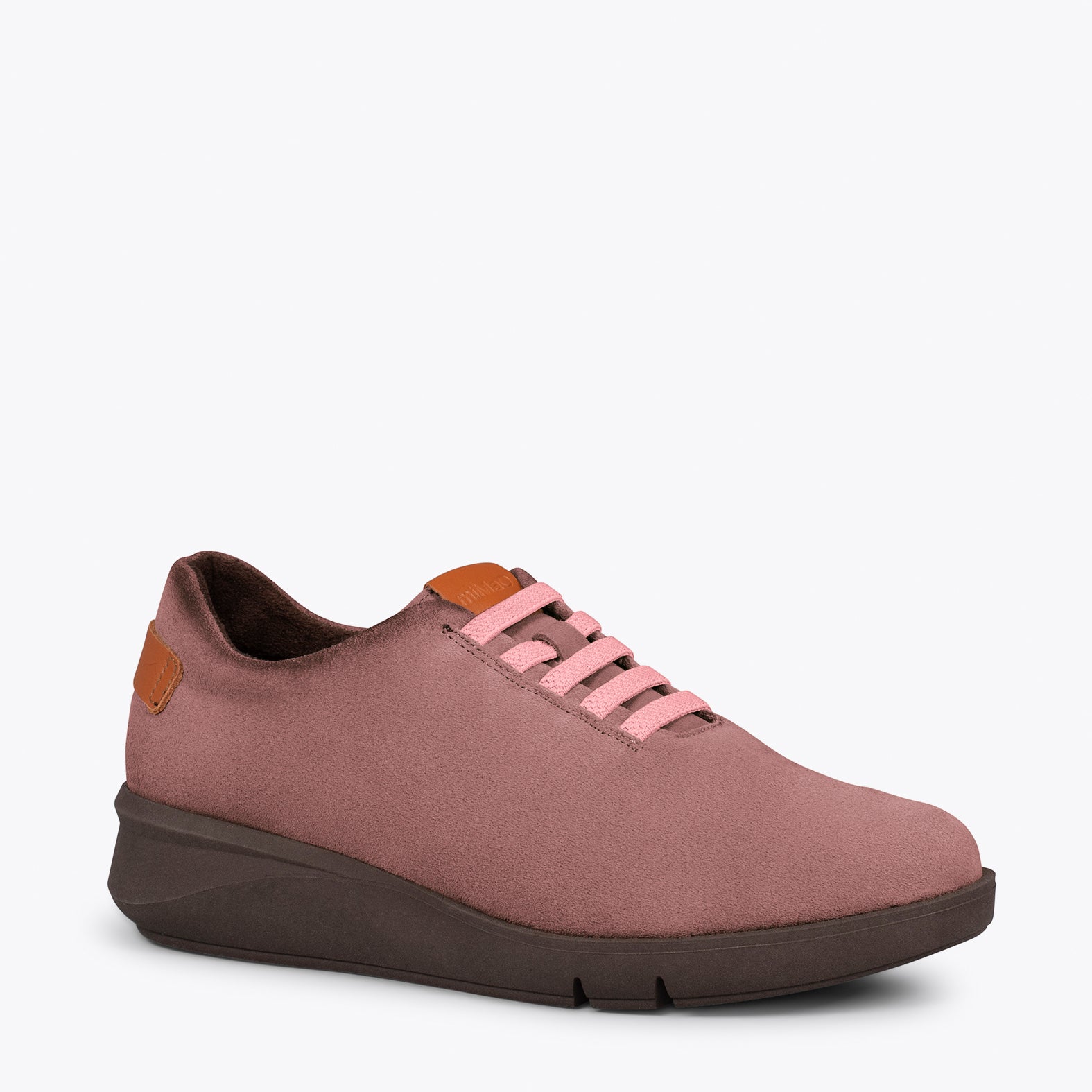 FLY – PINK casual sneaker with elastic laces