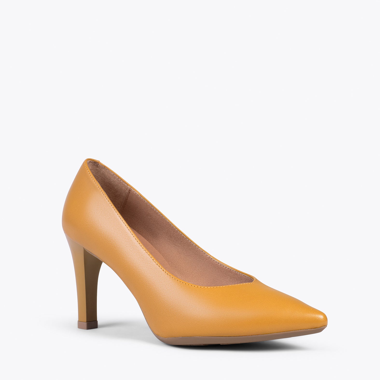GLAM – MUSTARD elegant high heels