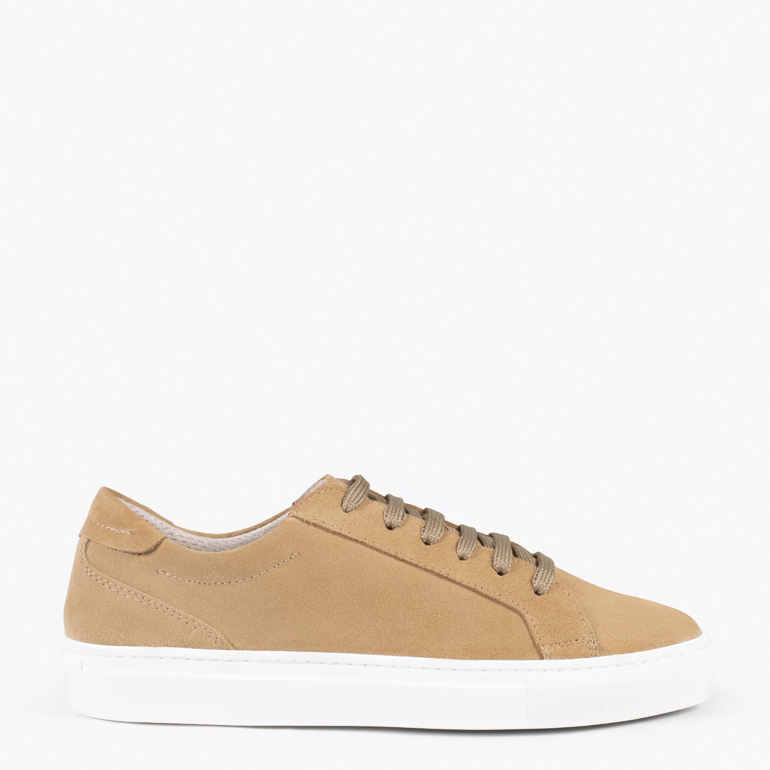 ENJOY – TAUPE suede lifestyle sneakers