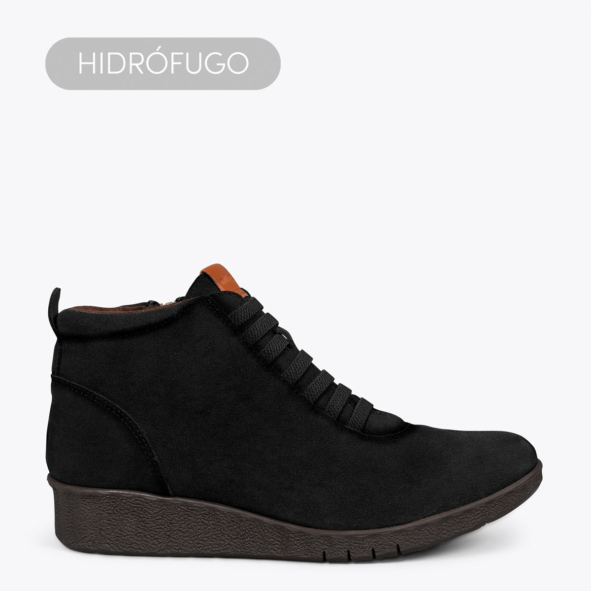 FLEXY - Zapatillas abotinadas NEGRO - miMaO ®