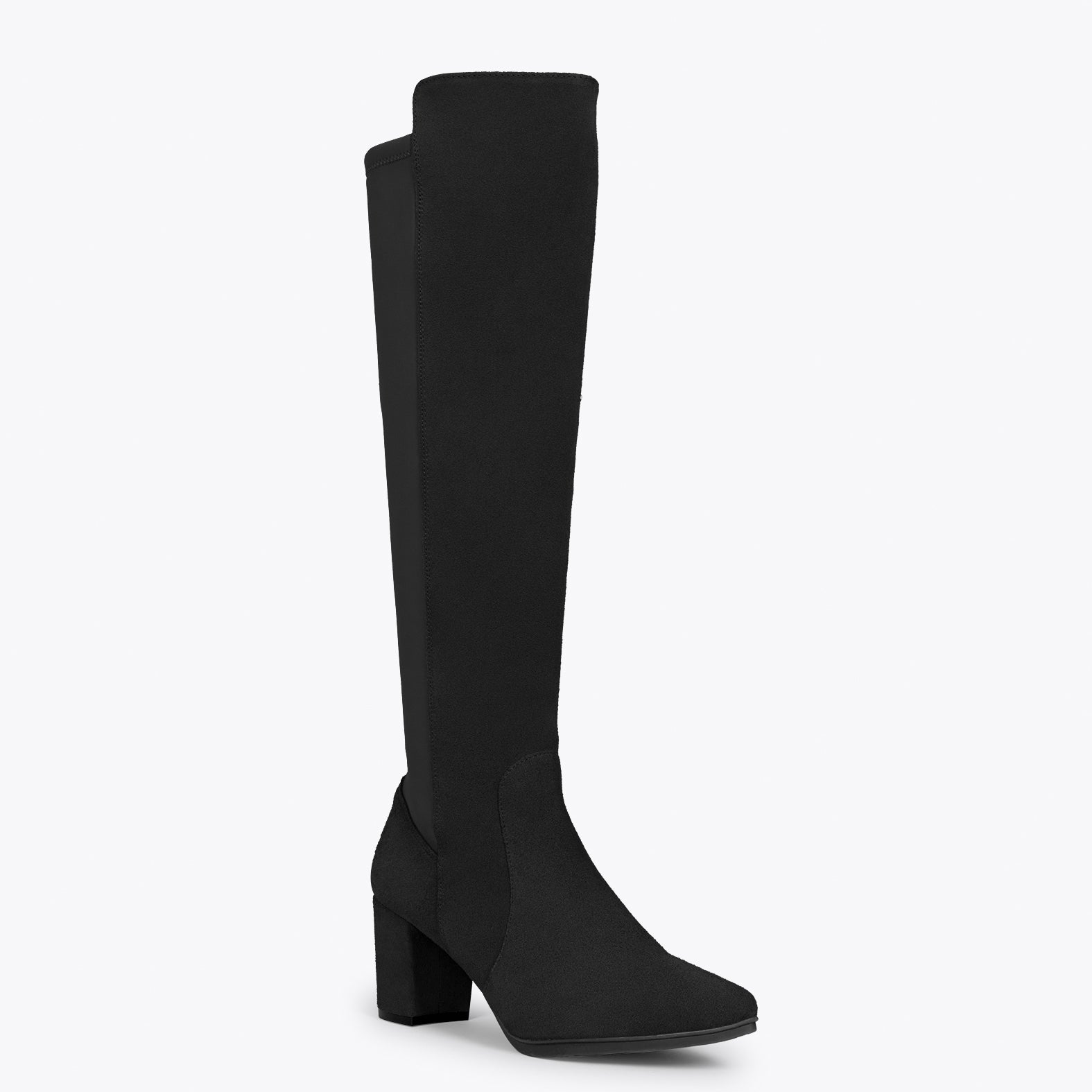 SUNSET – Botas de tacón elásticas NEGRO - miMaO ®