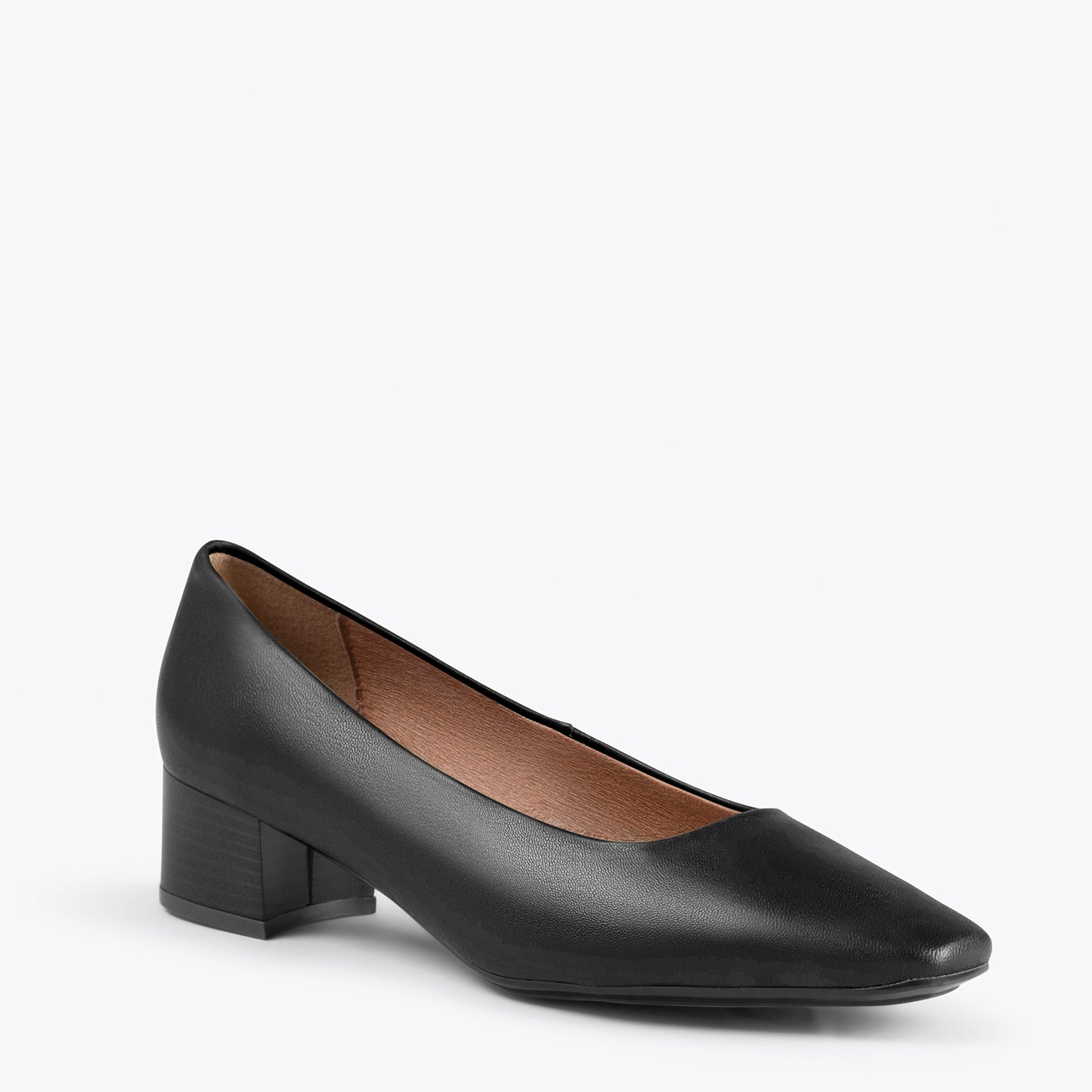 URBAN LADY - Zapatos de tacón bajo de napa NEGRO - miMaO ®