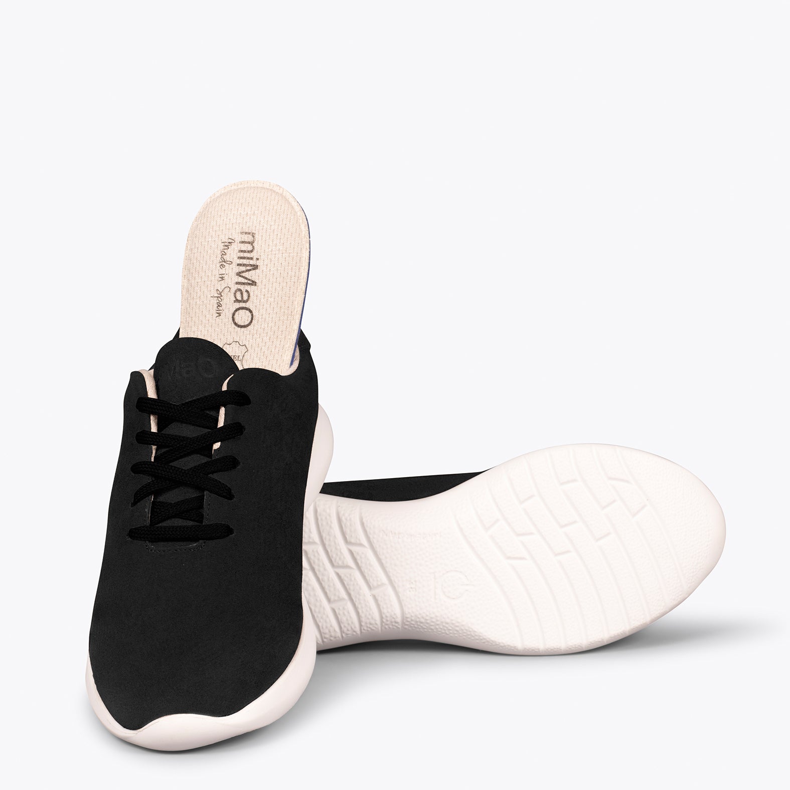 WALK – Zapatillas cómodas de mujer NEGRO