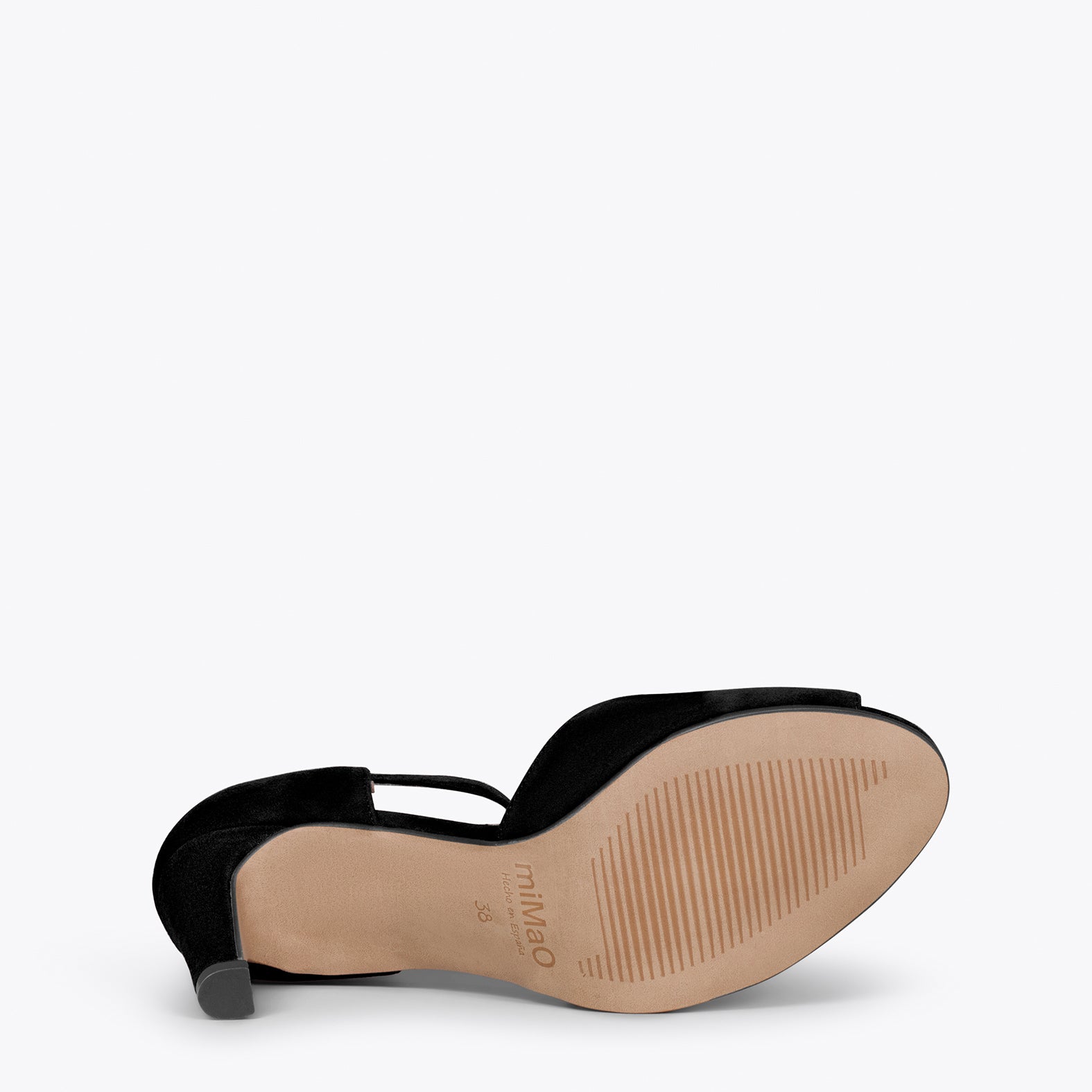 PÉTALO – Sandales élégantes à talon haut NOIR