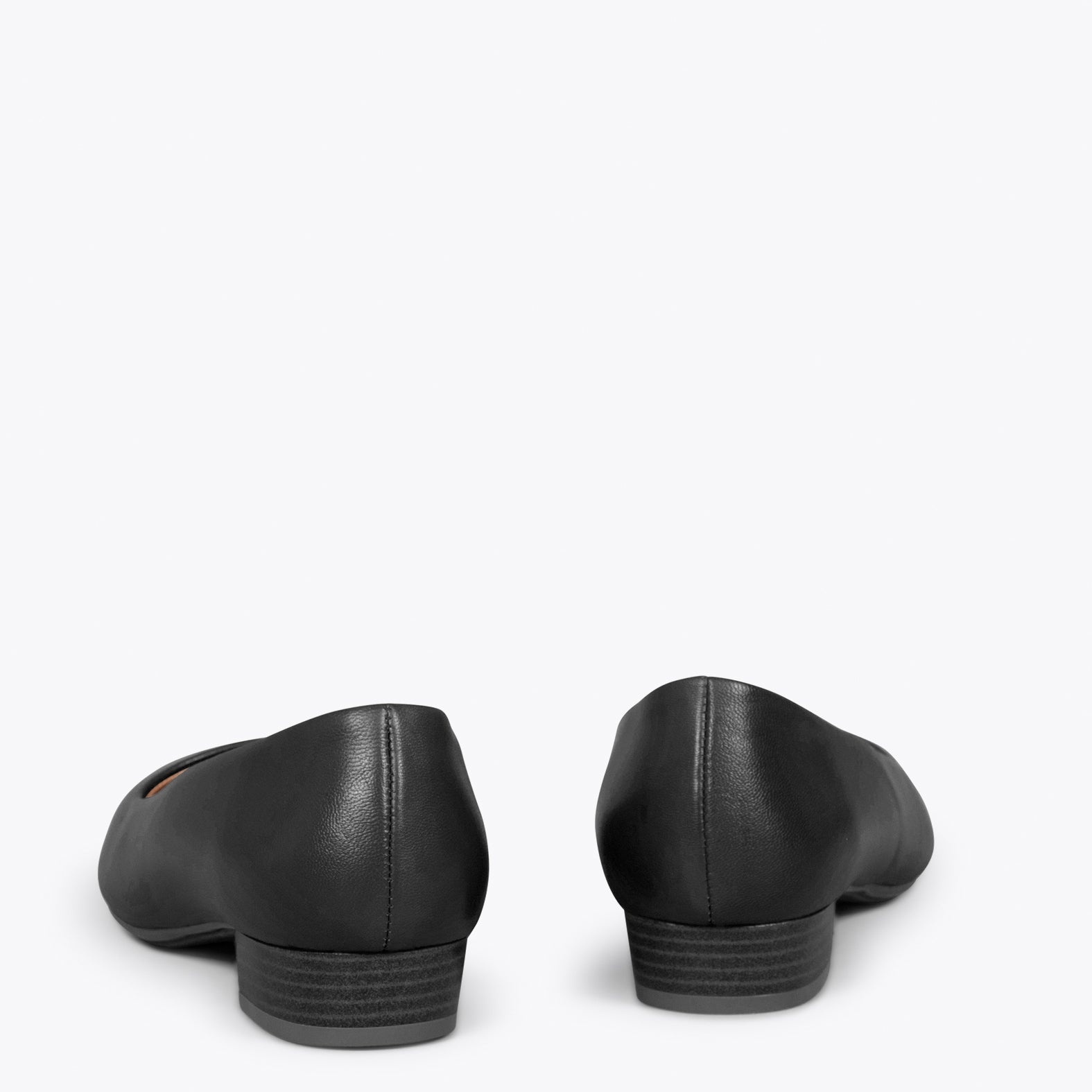 URBAN XS Zapatos de tacón bajo de napa NEGRO - miMaO ®