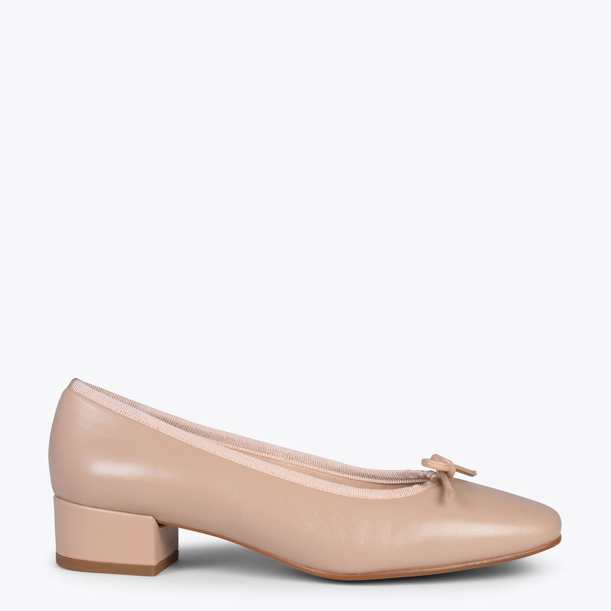 OPERA – NUDE ballerina with heel