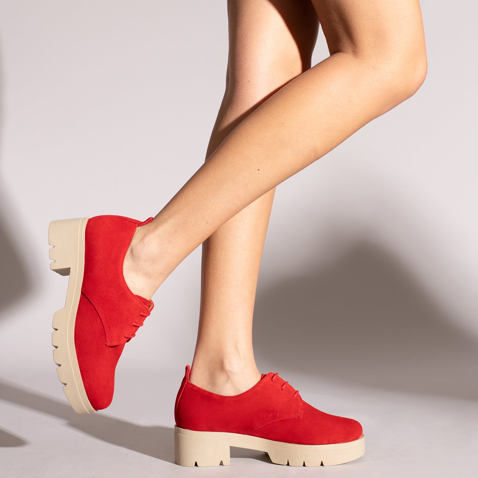 Chaussure plateforme clearance rouge